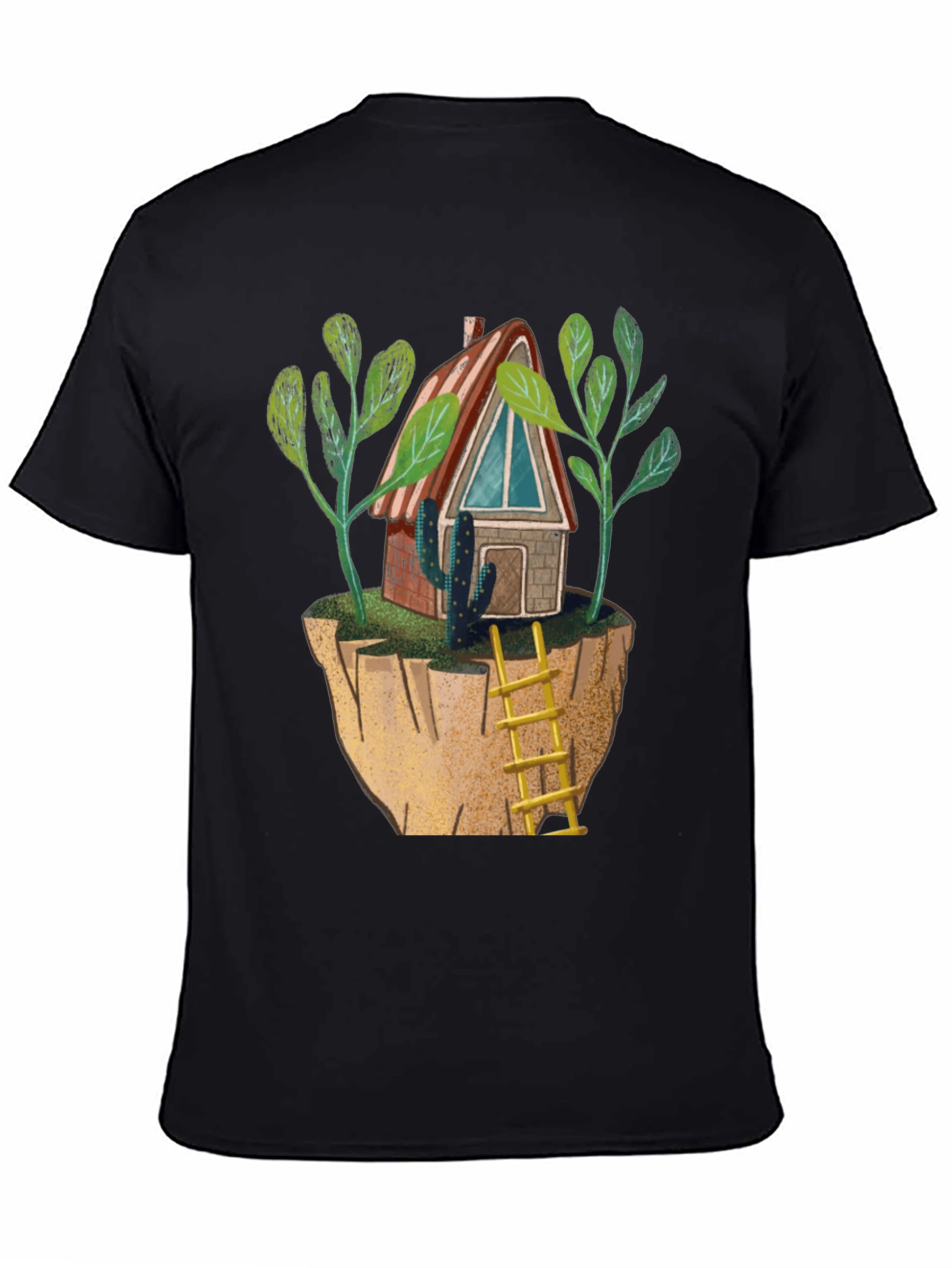 Floating Island Cabin Graphic Tee