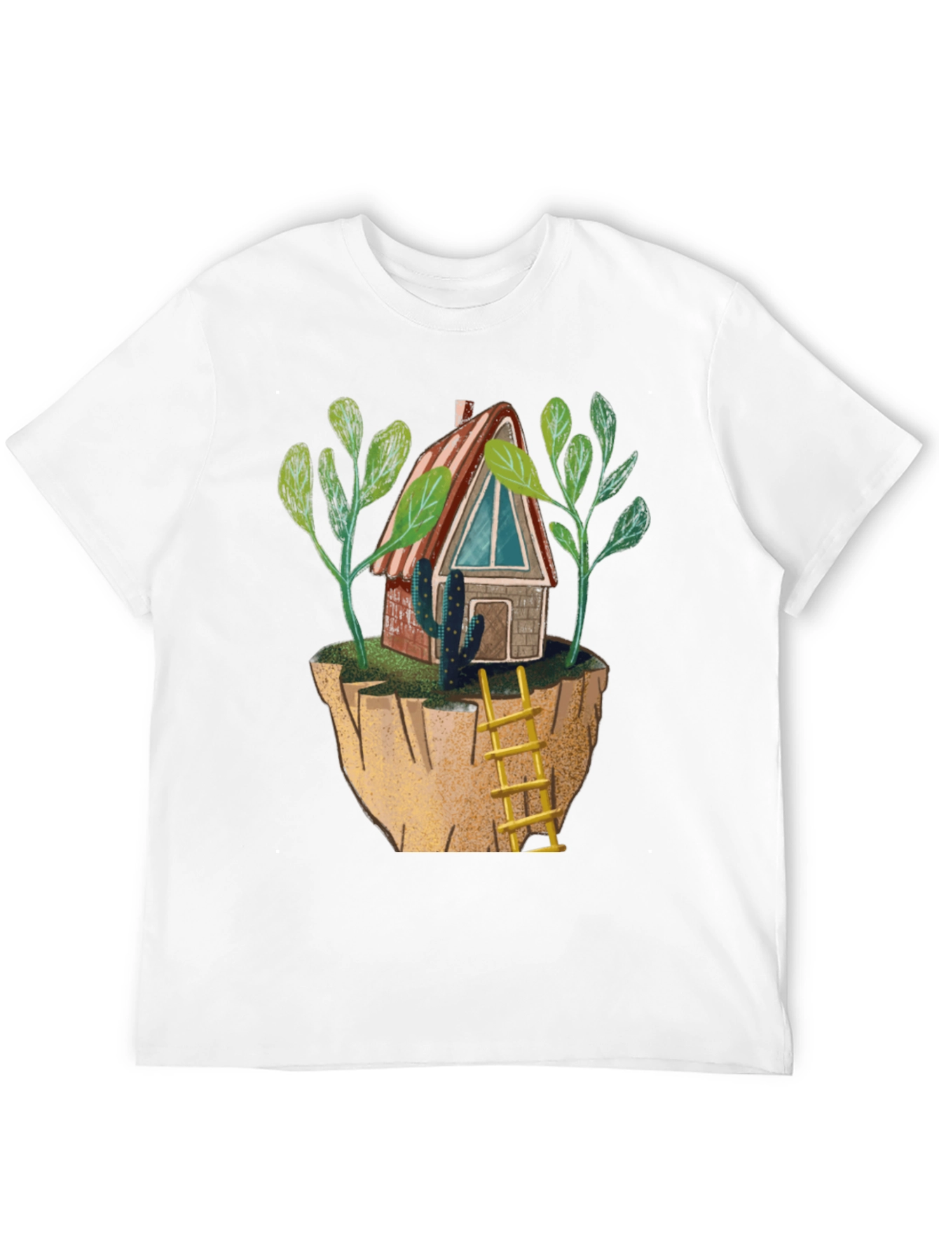 Floating Island Cabin Graphic Tee