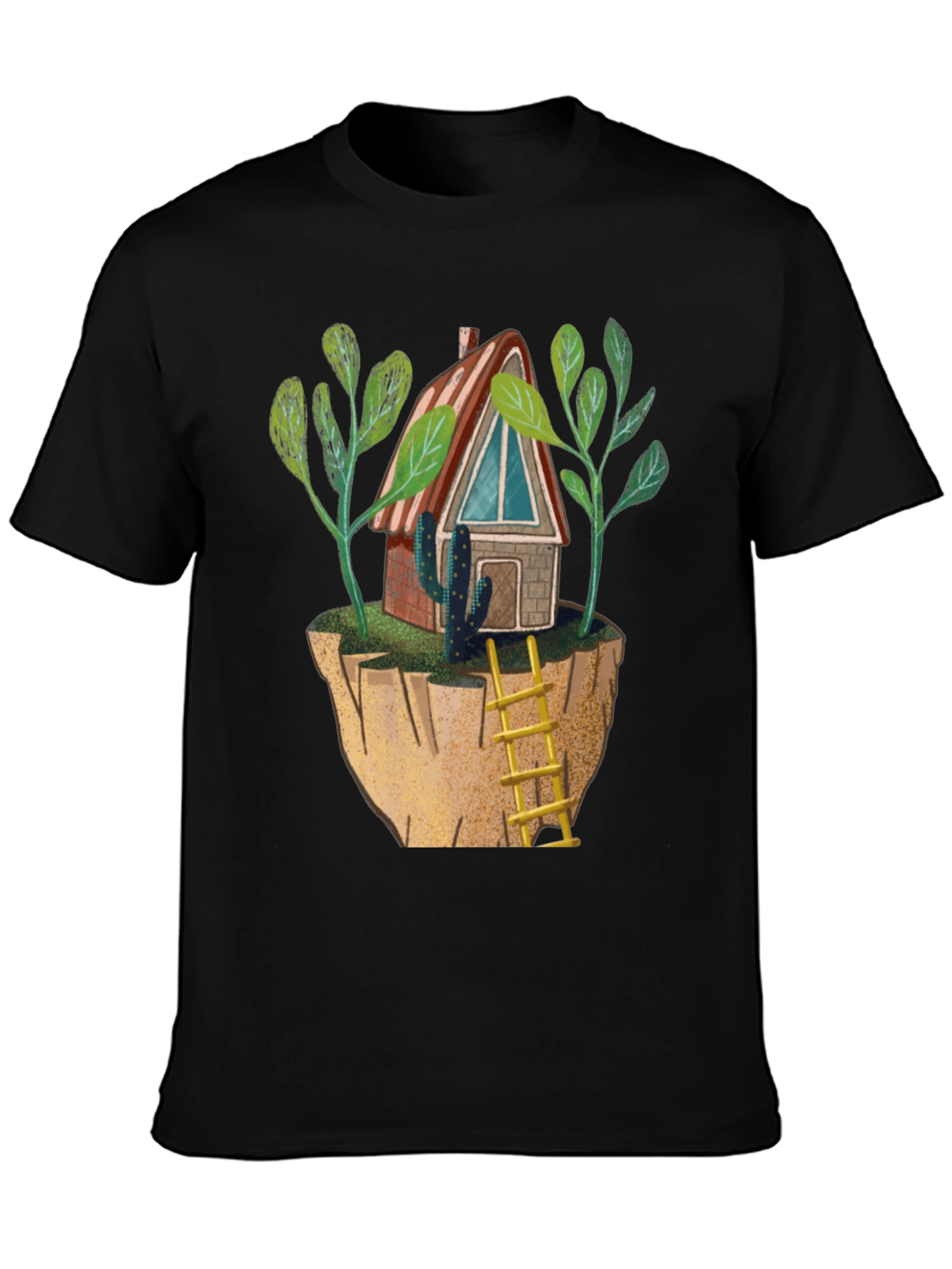 Floating Island Cabin Graphic Tee