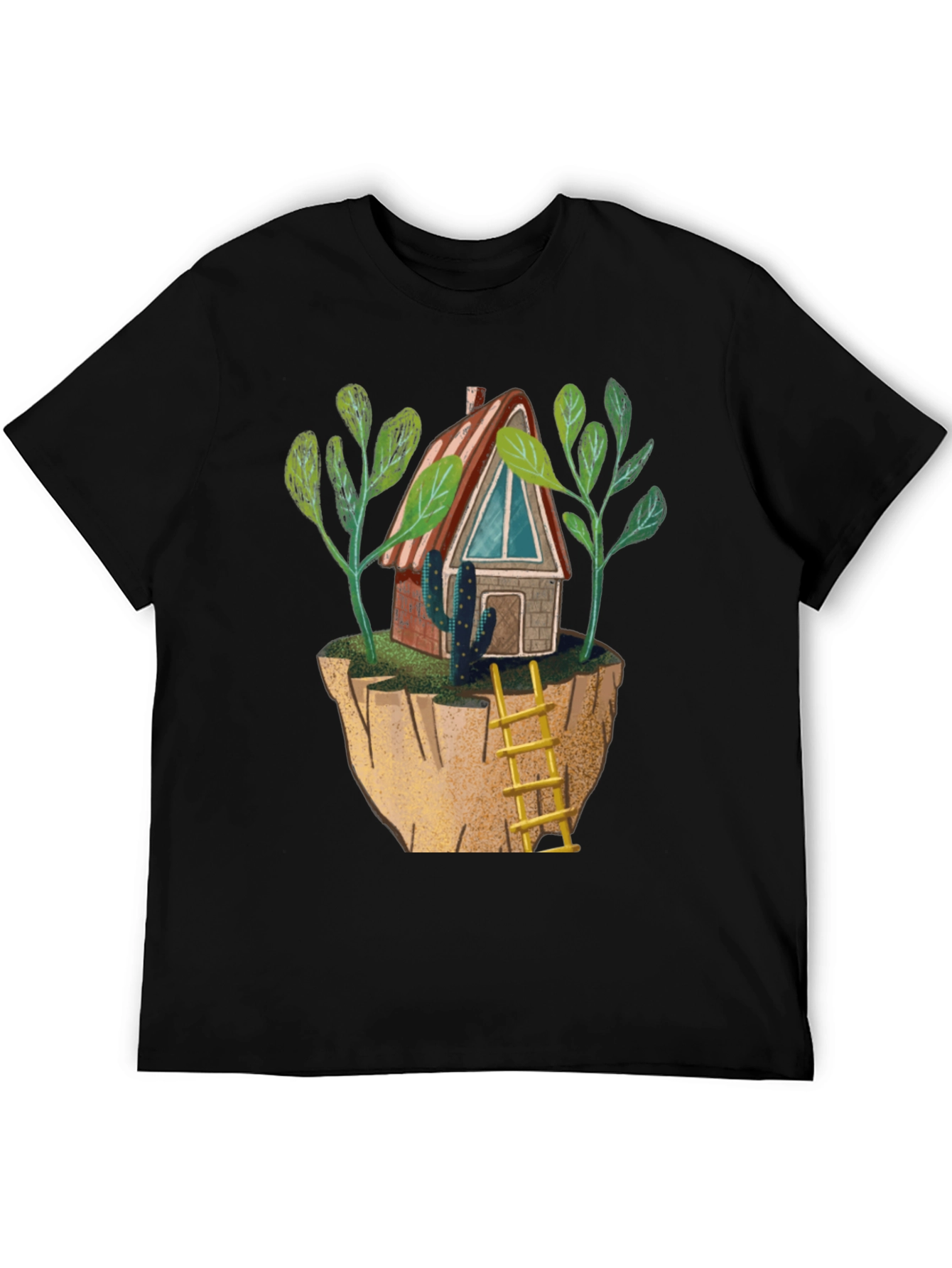 Floating Island Cabin Graphic Tee