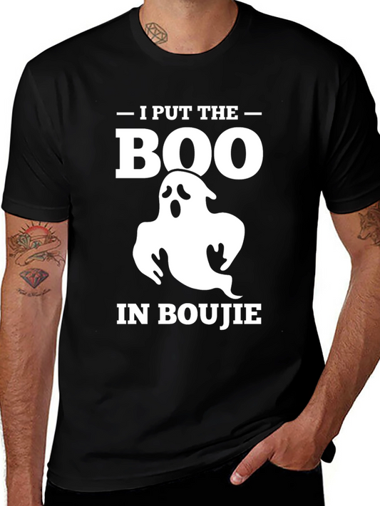 I Put the Boo in Boujie Halloween Graphic Tee