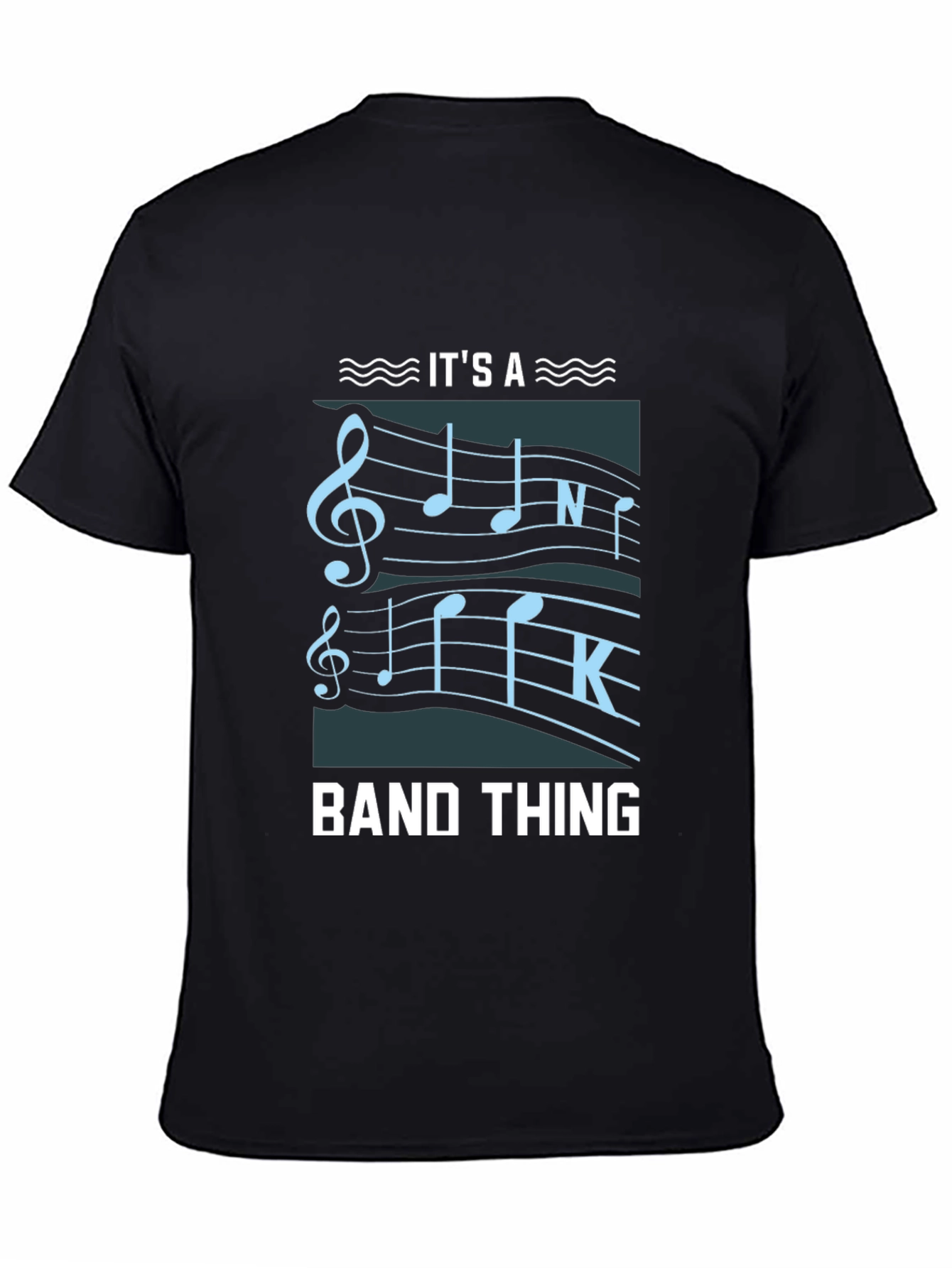Its a Band Thing Music Notes Graphic Tee