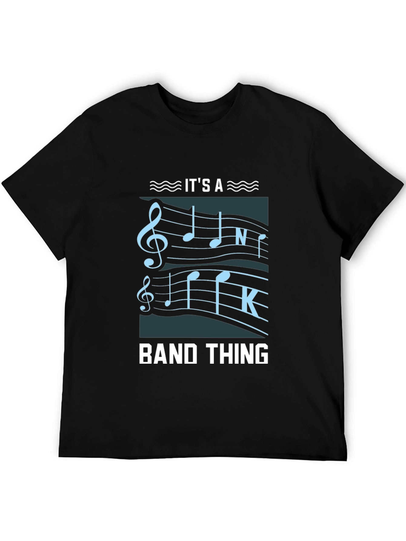 Its a Band Thing Music Notes Graphic Tee
