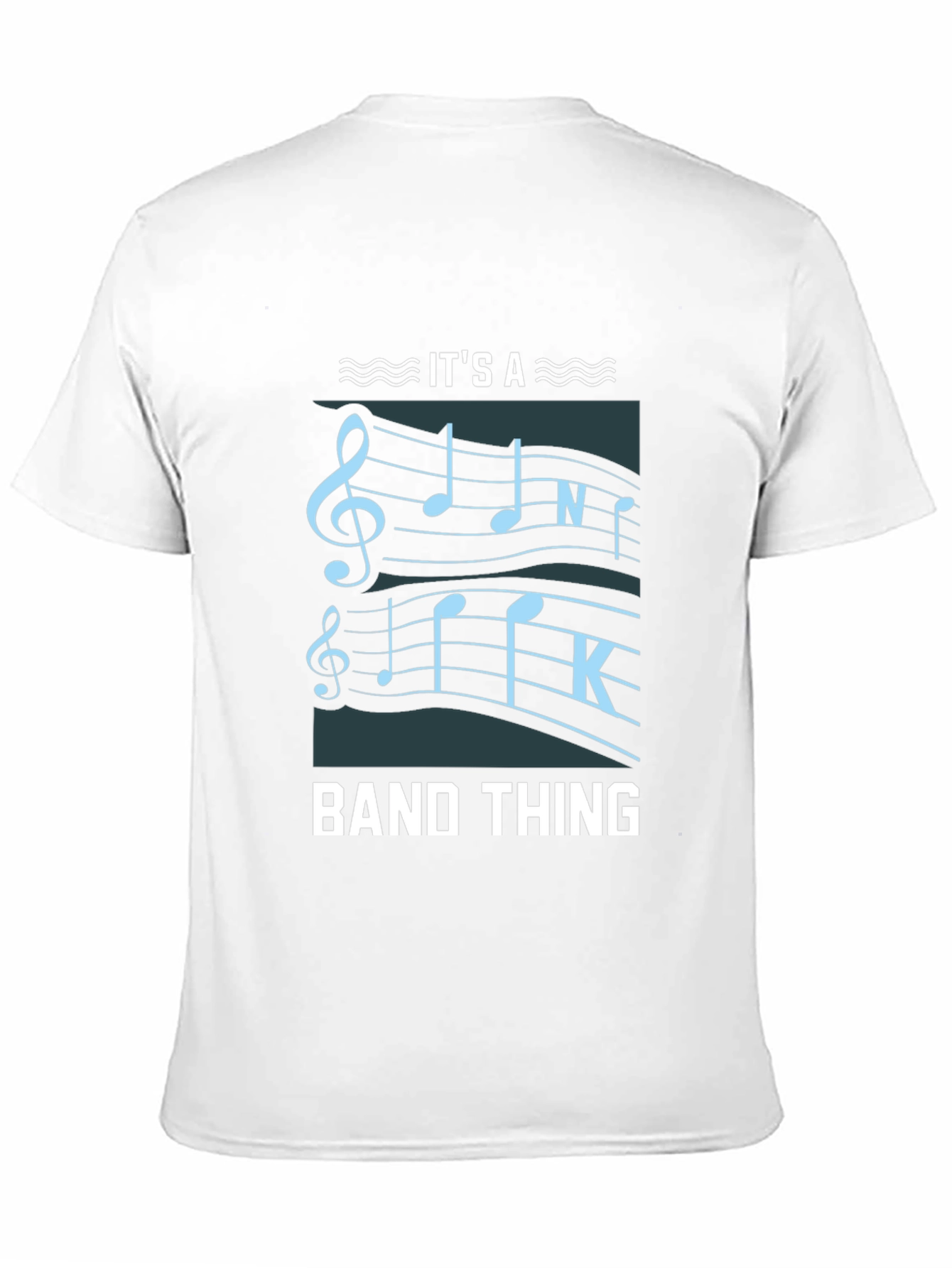 Its a Band Thing Music Notes Graphic Tee