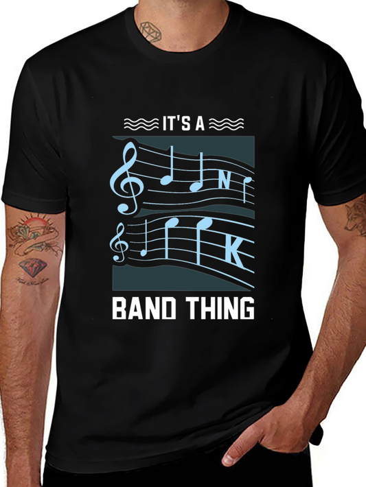 Its a Band Thing Music Notes Graphic Tee