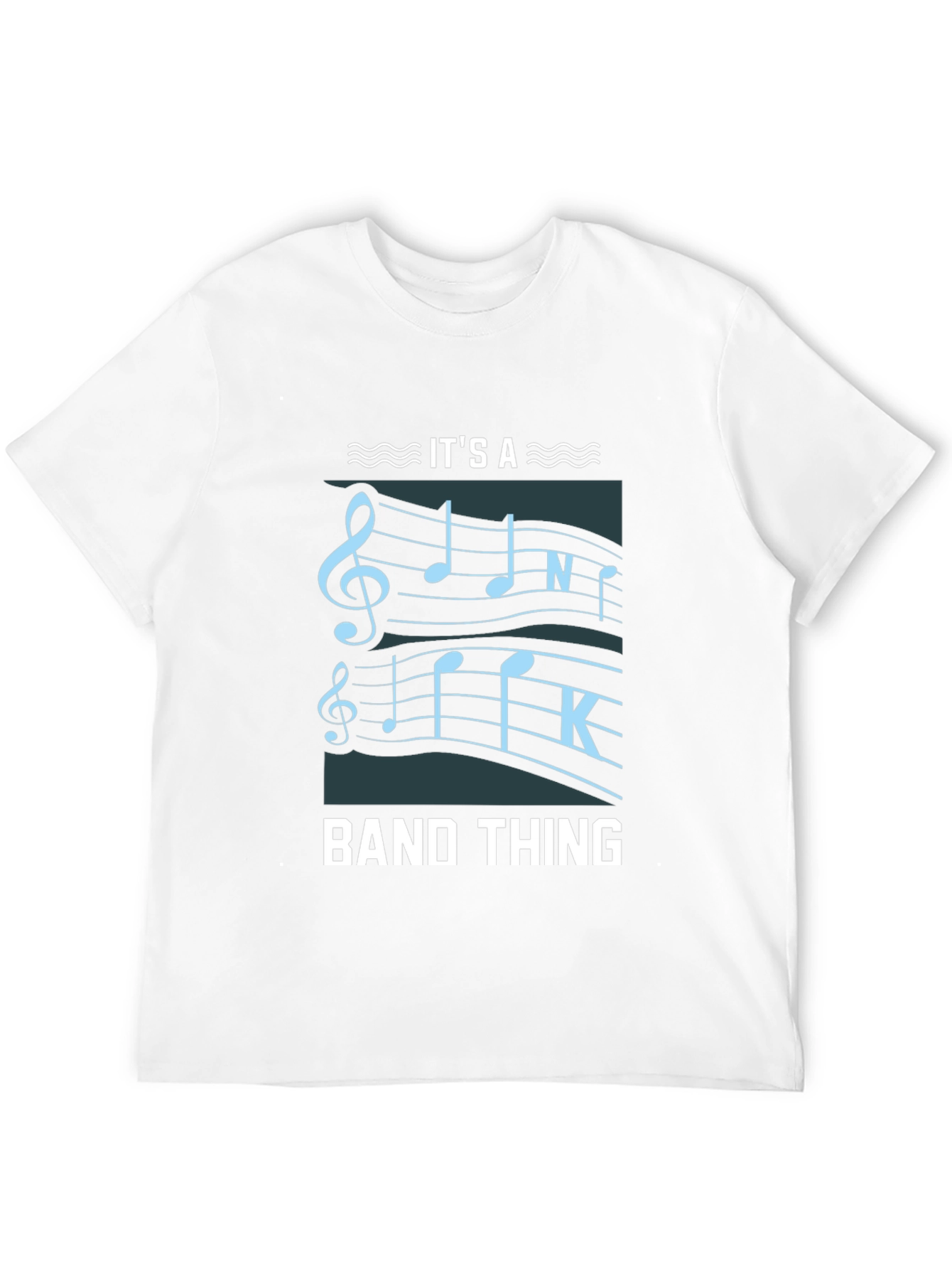 Its a Band Thing Music Notes Graphic Tee