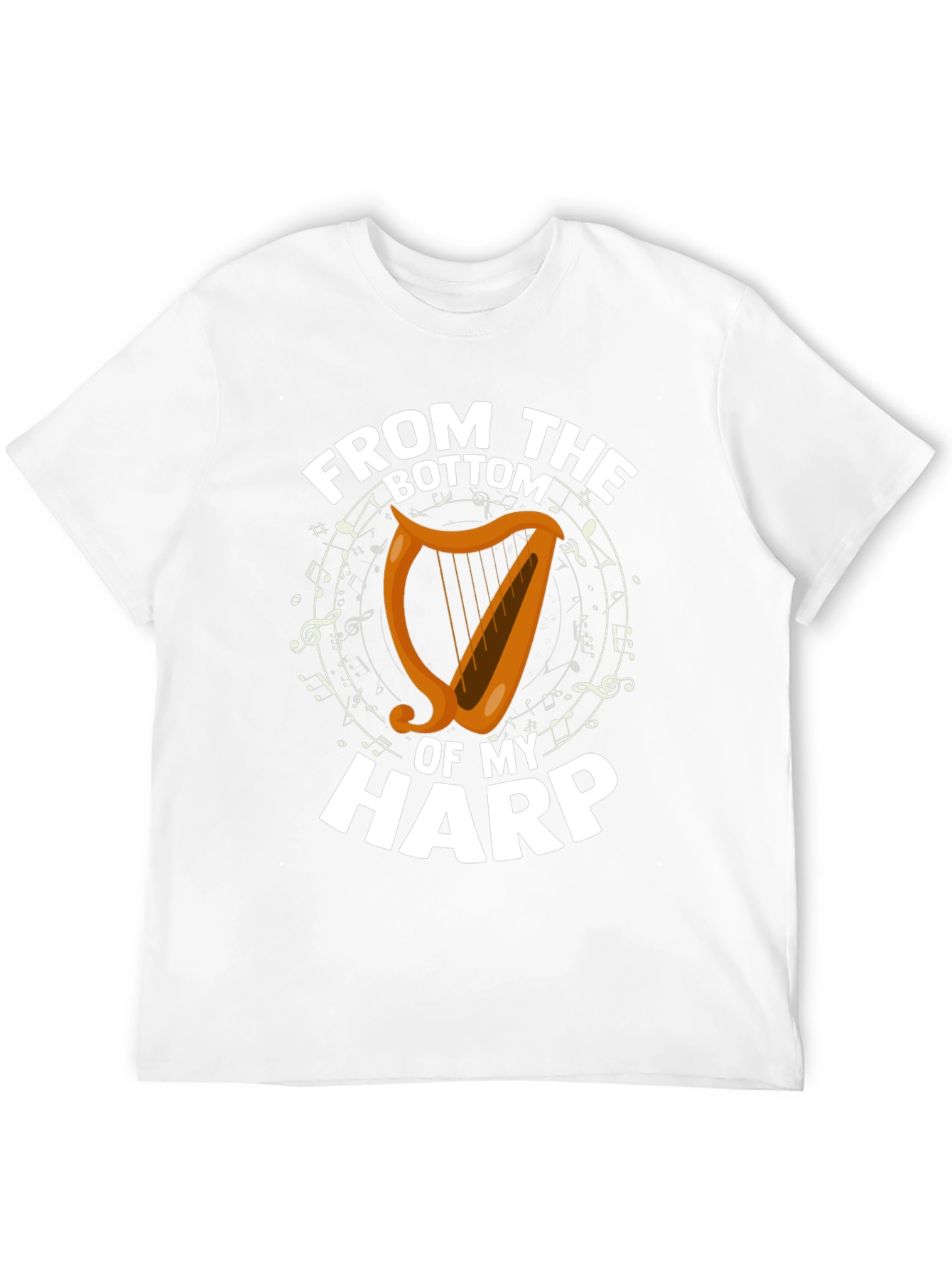 From the Bottom of My Harp Black T-Shirt