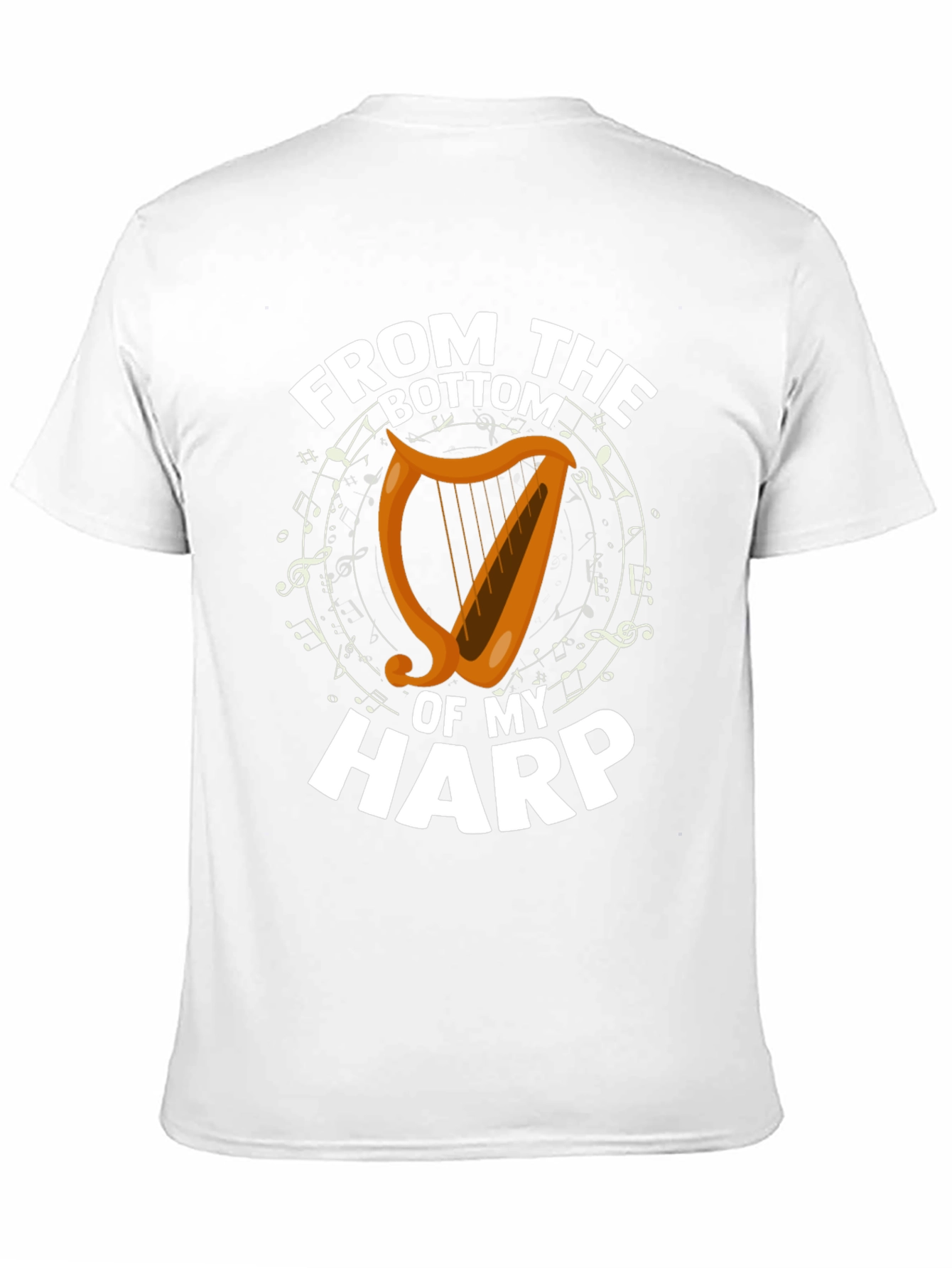 From the Bottom of My Harp Black T-Shirt
