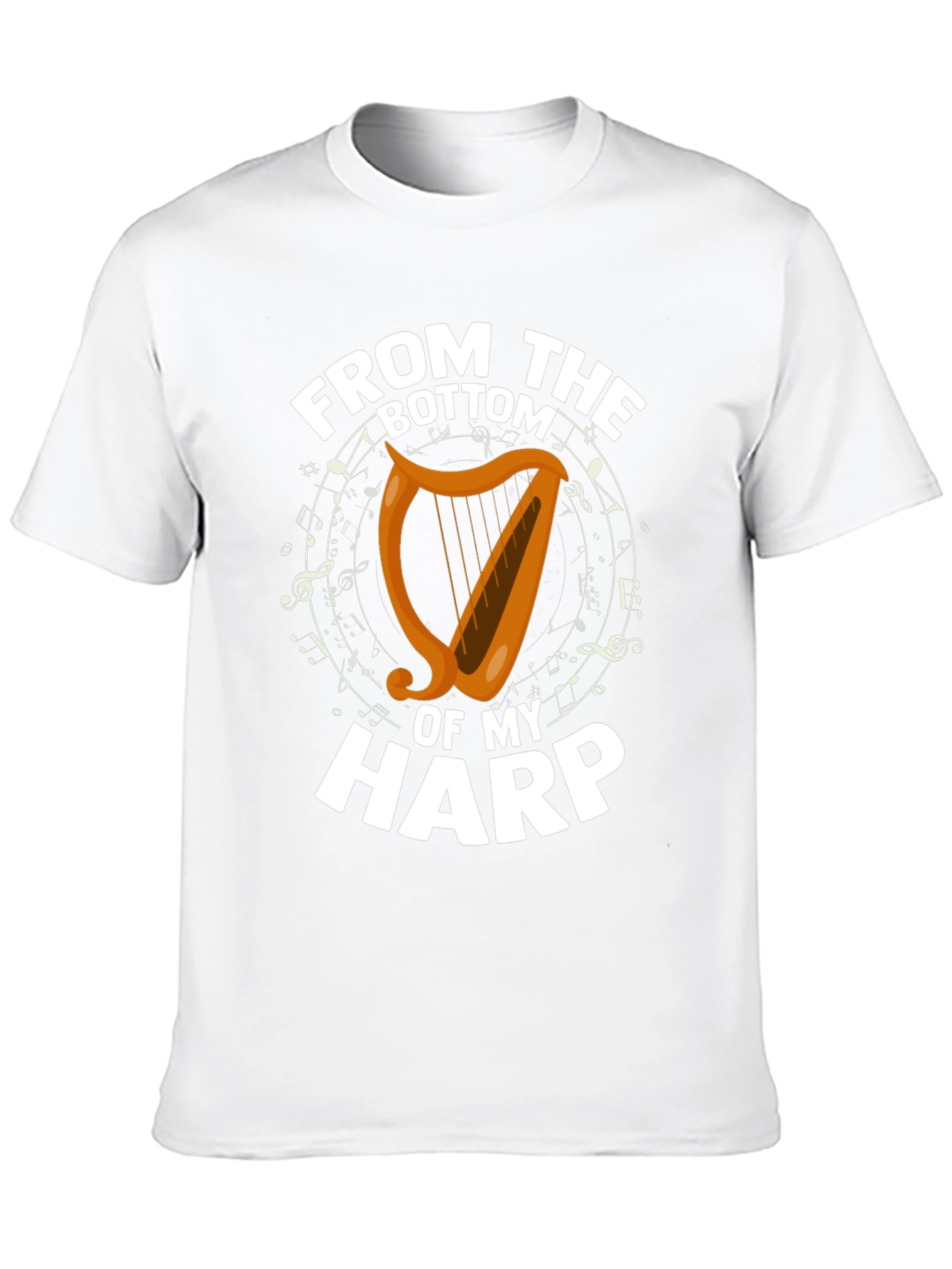 From the Bottom of My Harp Black T-Shirt