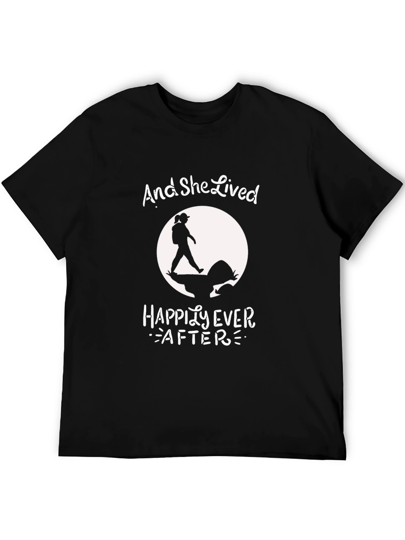 And She Lived Happily Ever After Hiking T-Shirt