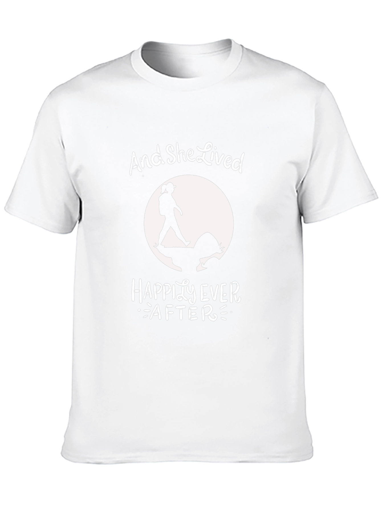 And She Lived Happily Ever After Hiking T-Shirt