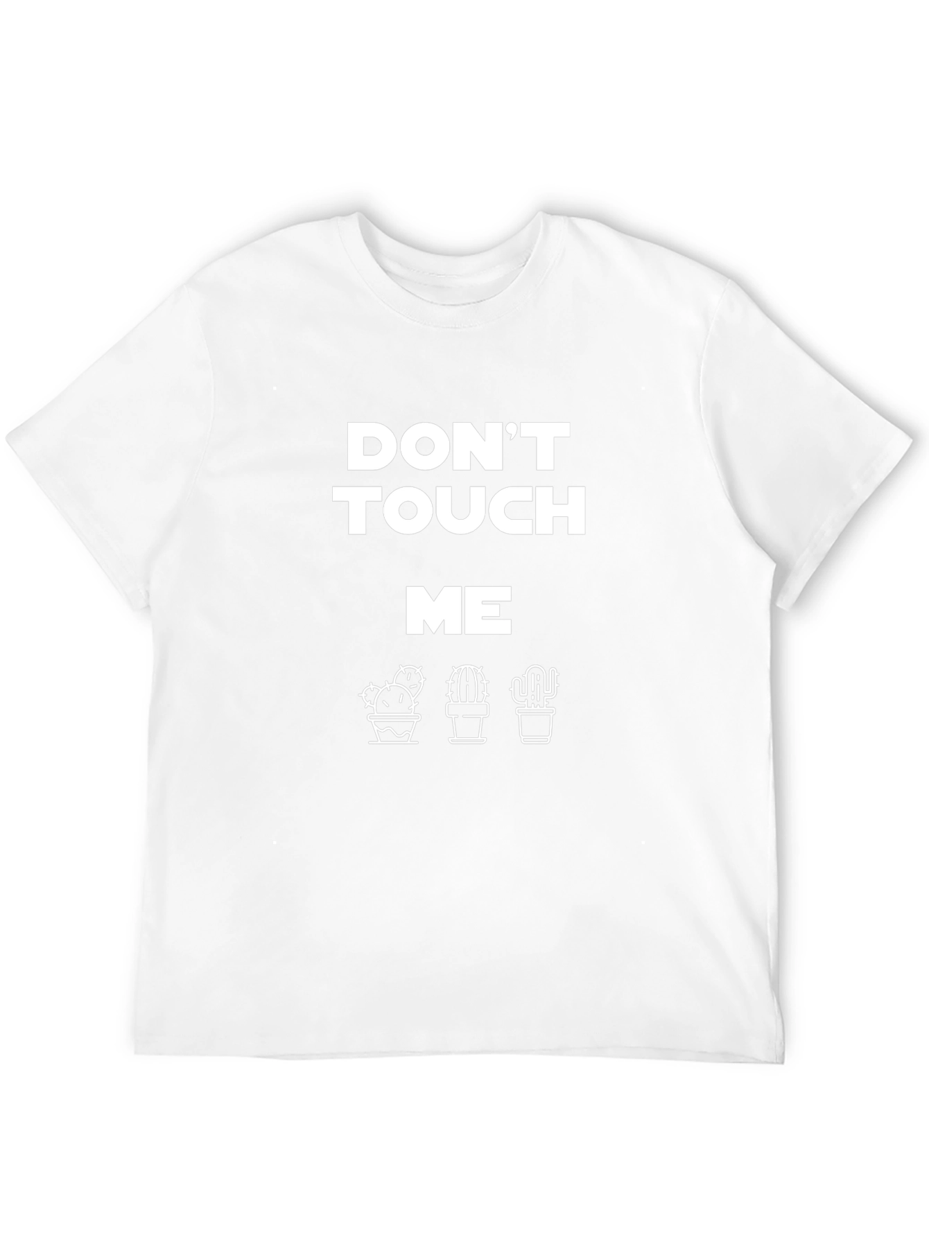 Dont Touch Me Graphic Tee - Cactus T-Shirt