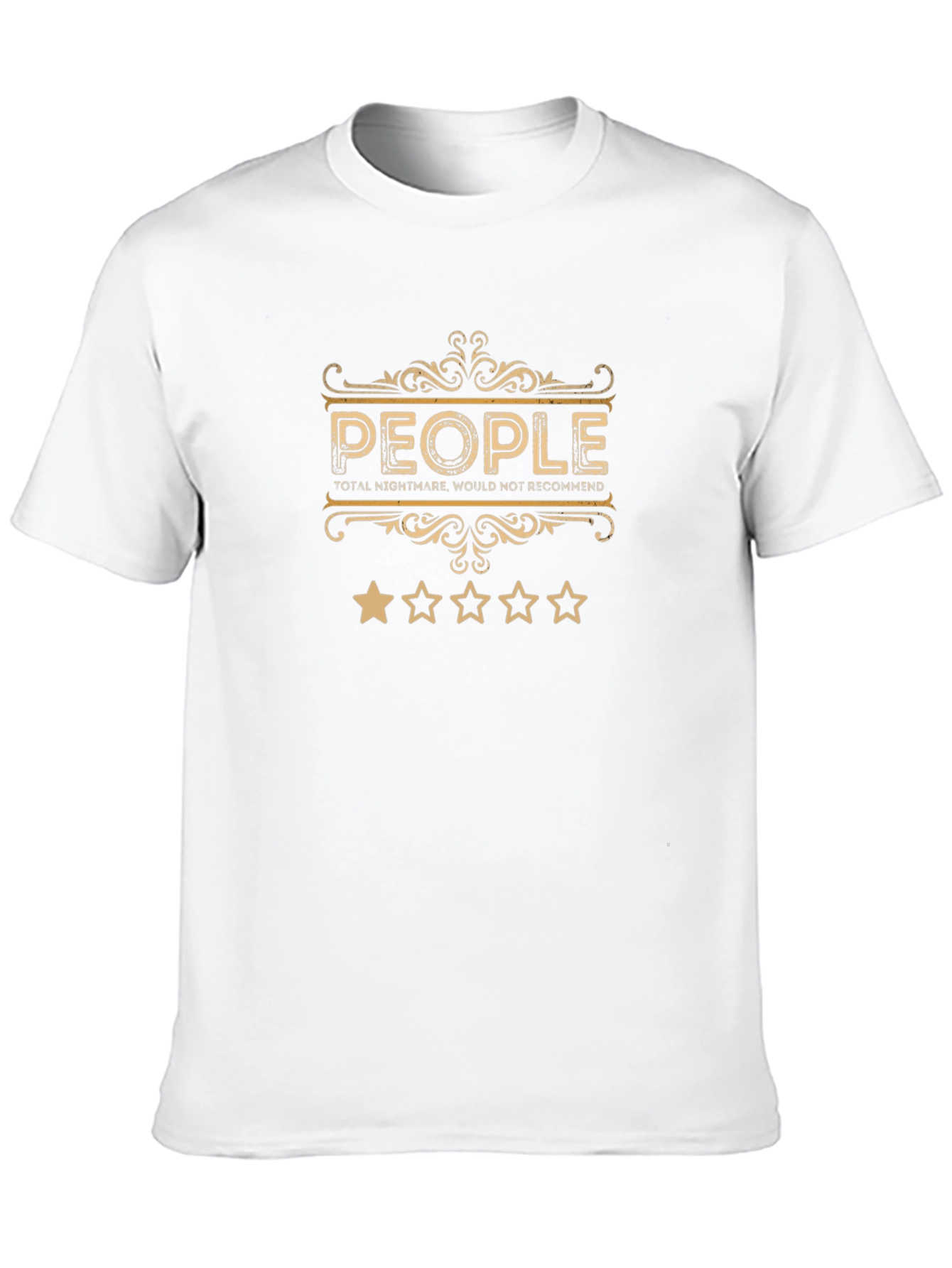 People Total Nightmare T-Shirt - Funny Graphic Tee