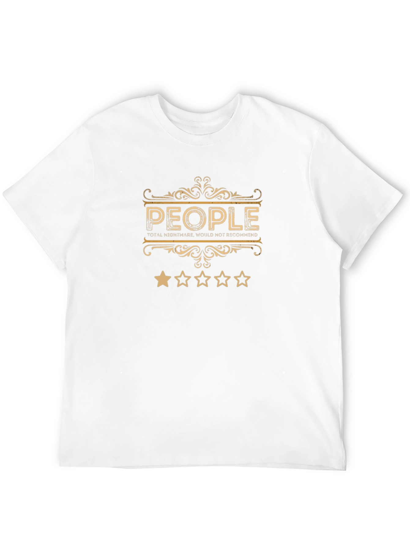 People Total Nightmare T-Shirt - Funny Graphic Tee