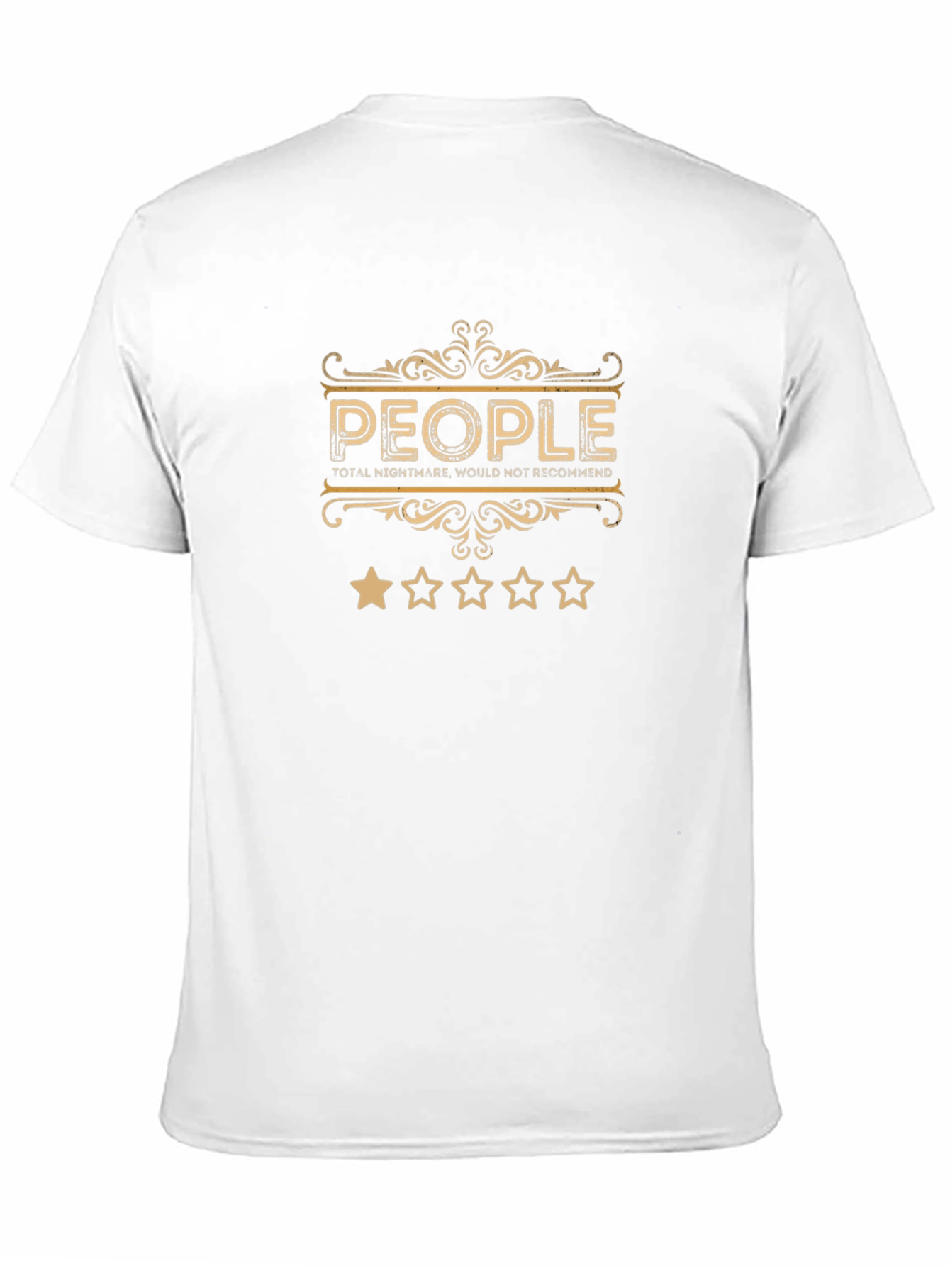 People Total Nightmare T-Shirt - Funny Graphic Tee