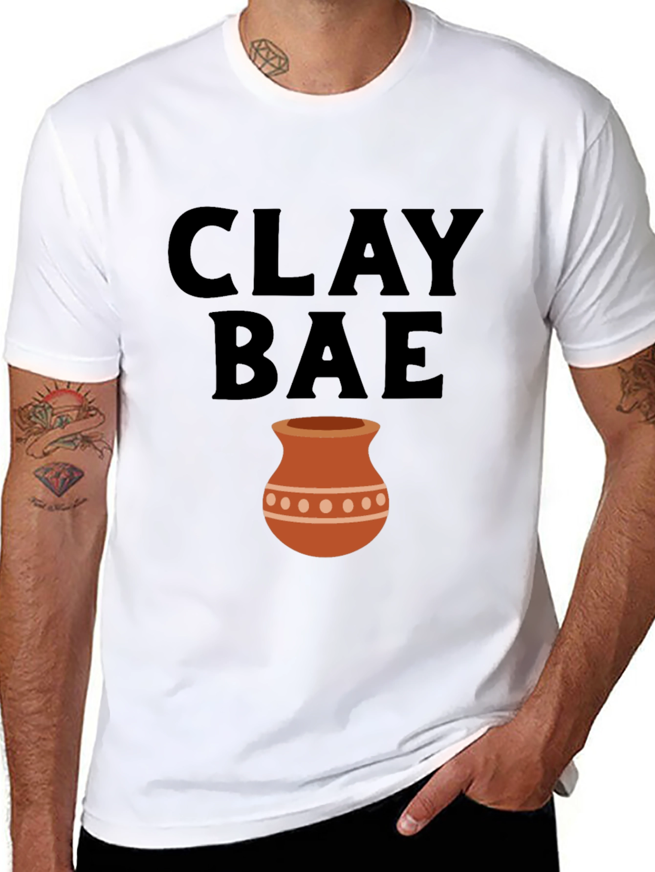 Clay Bae Graphic T-Shirt - Pottery Lover Tee