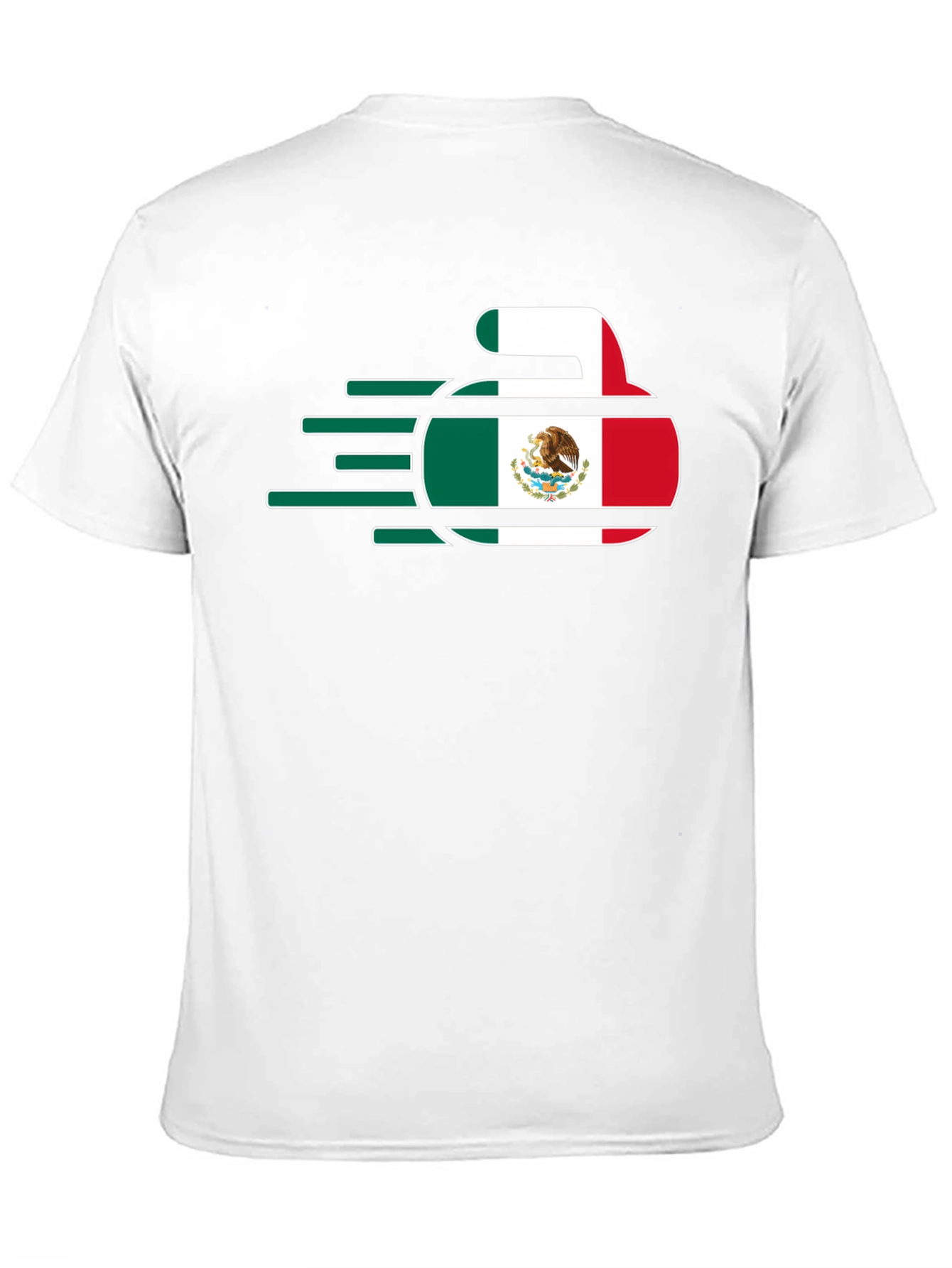 Mexico Curling T-Shirt - Black Tee