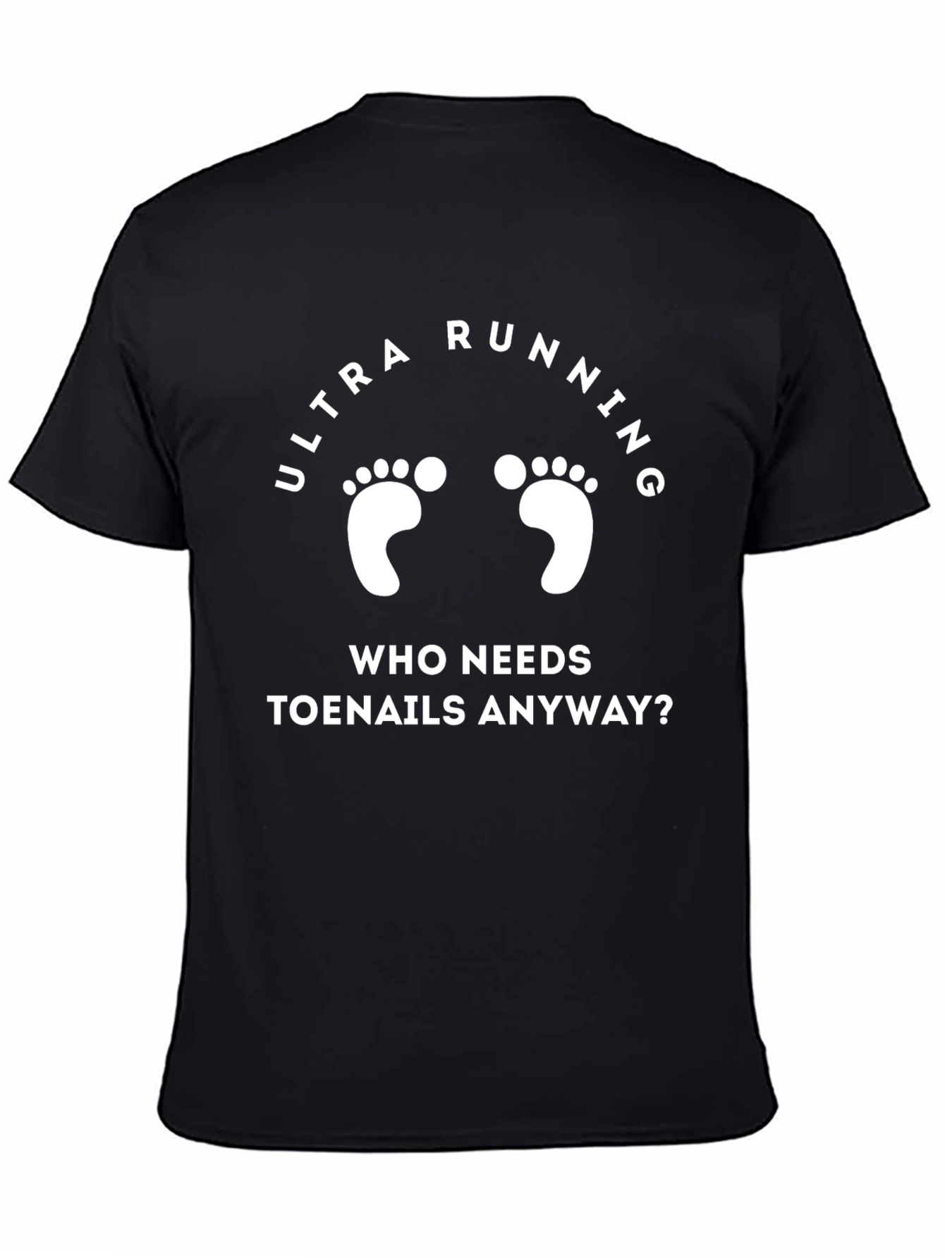 Ultra Running Toenails Funny Graphic Tee
