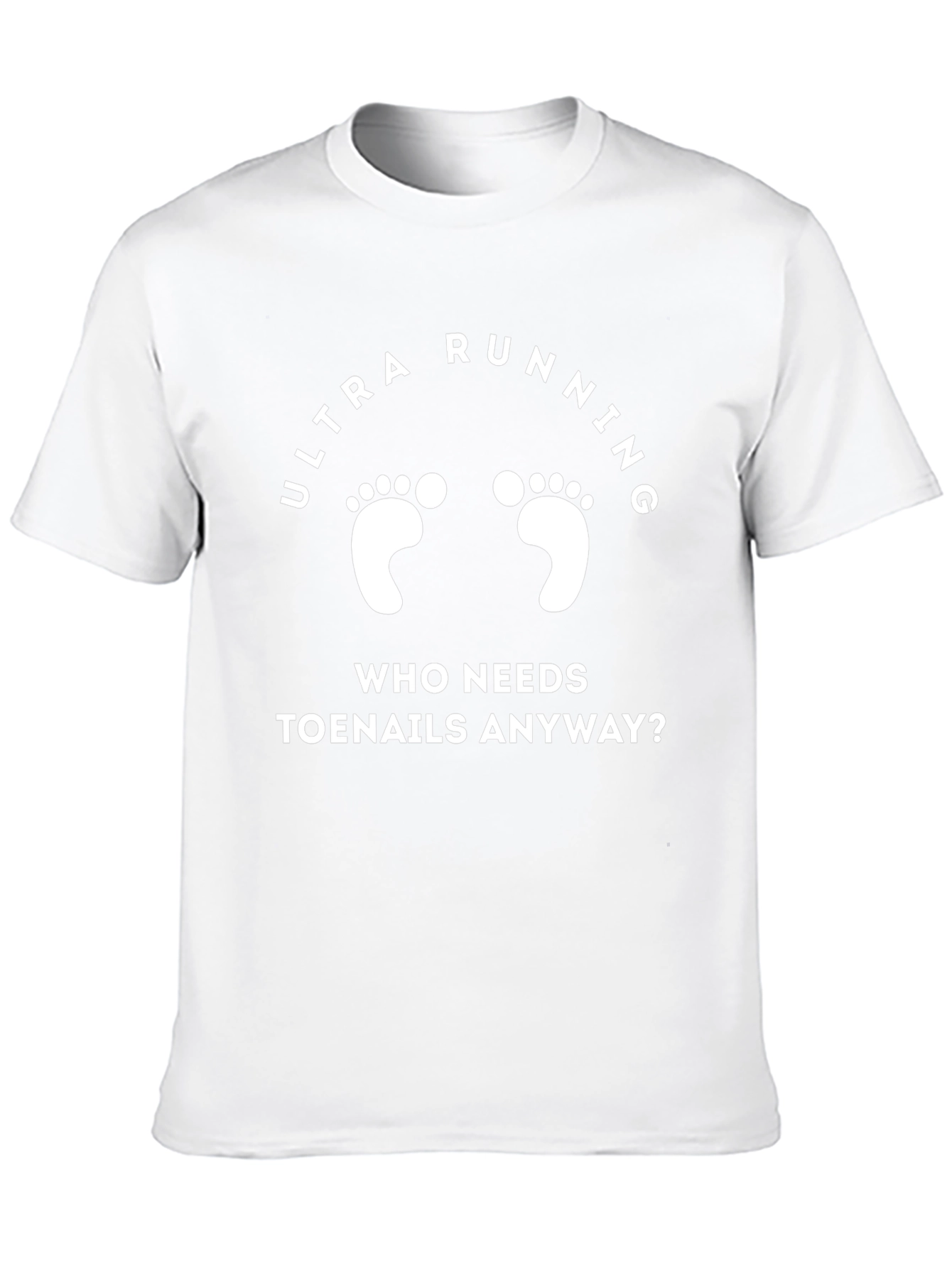 Ultra Running Toenails Funny Graphic Tee