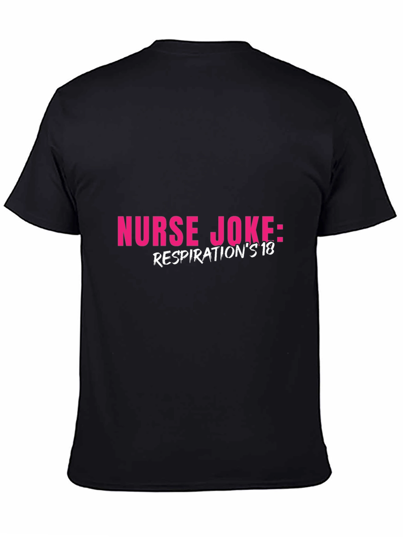 Nurse Joke T-Shirt - Respirations 18 Humor