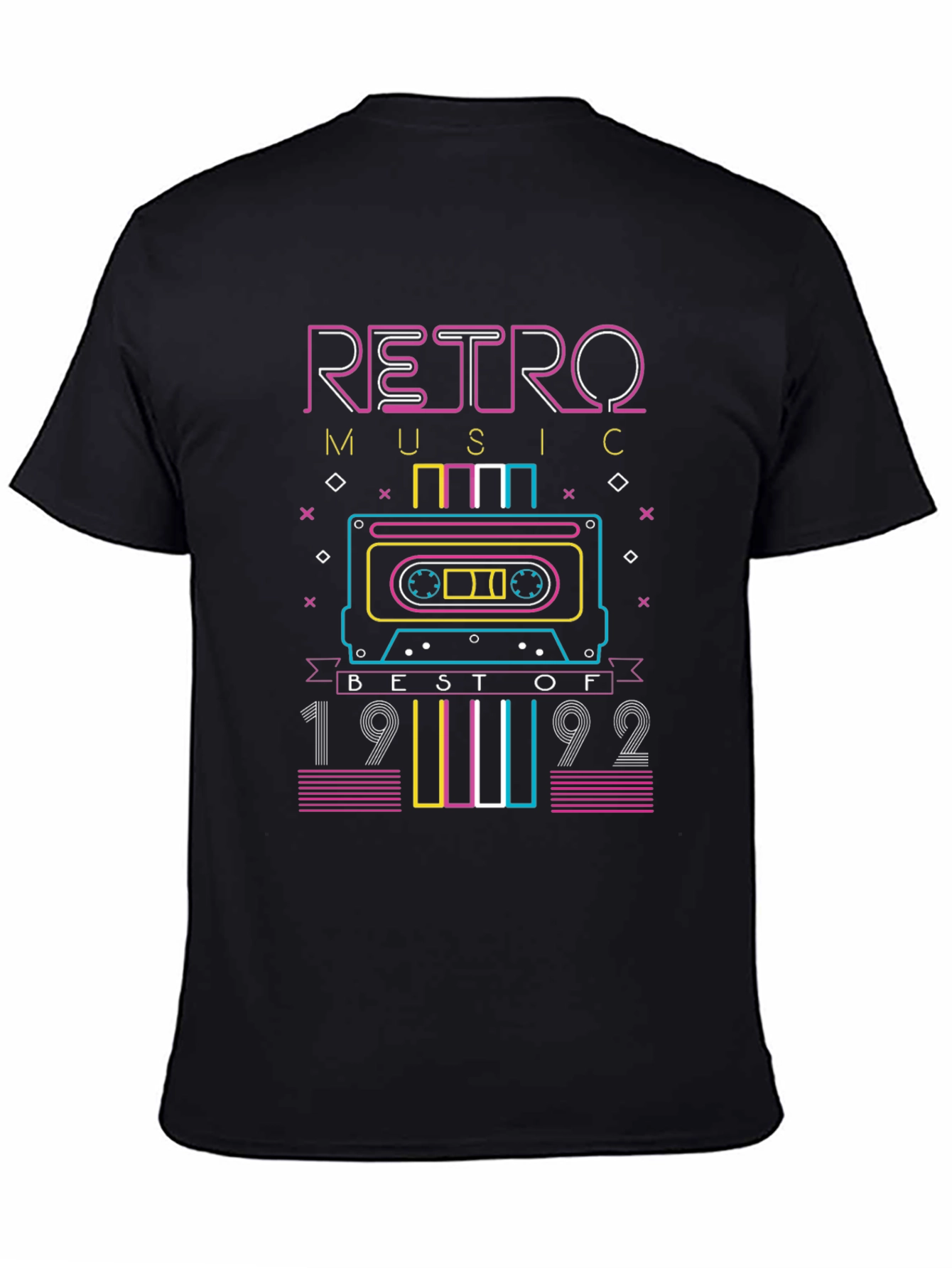 Retro Music Best of 1992 Cassette T-Shirt