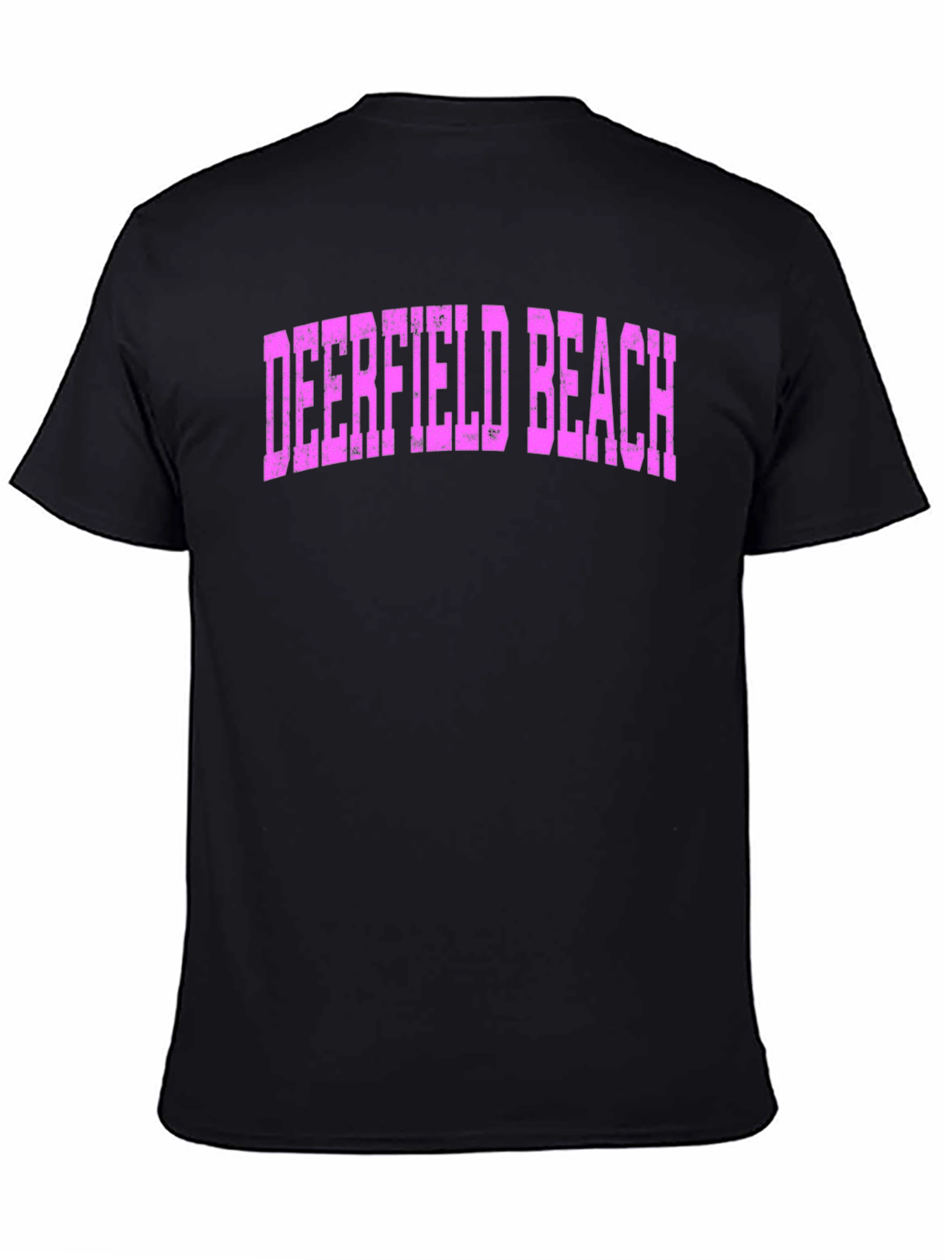 Deerfield Beach Black T-Shirt