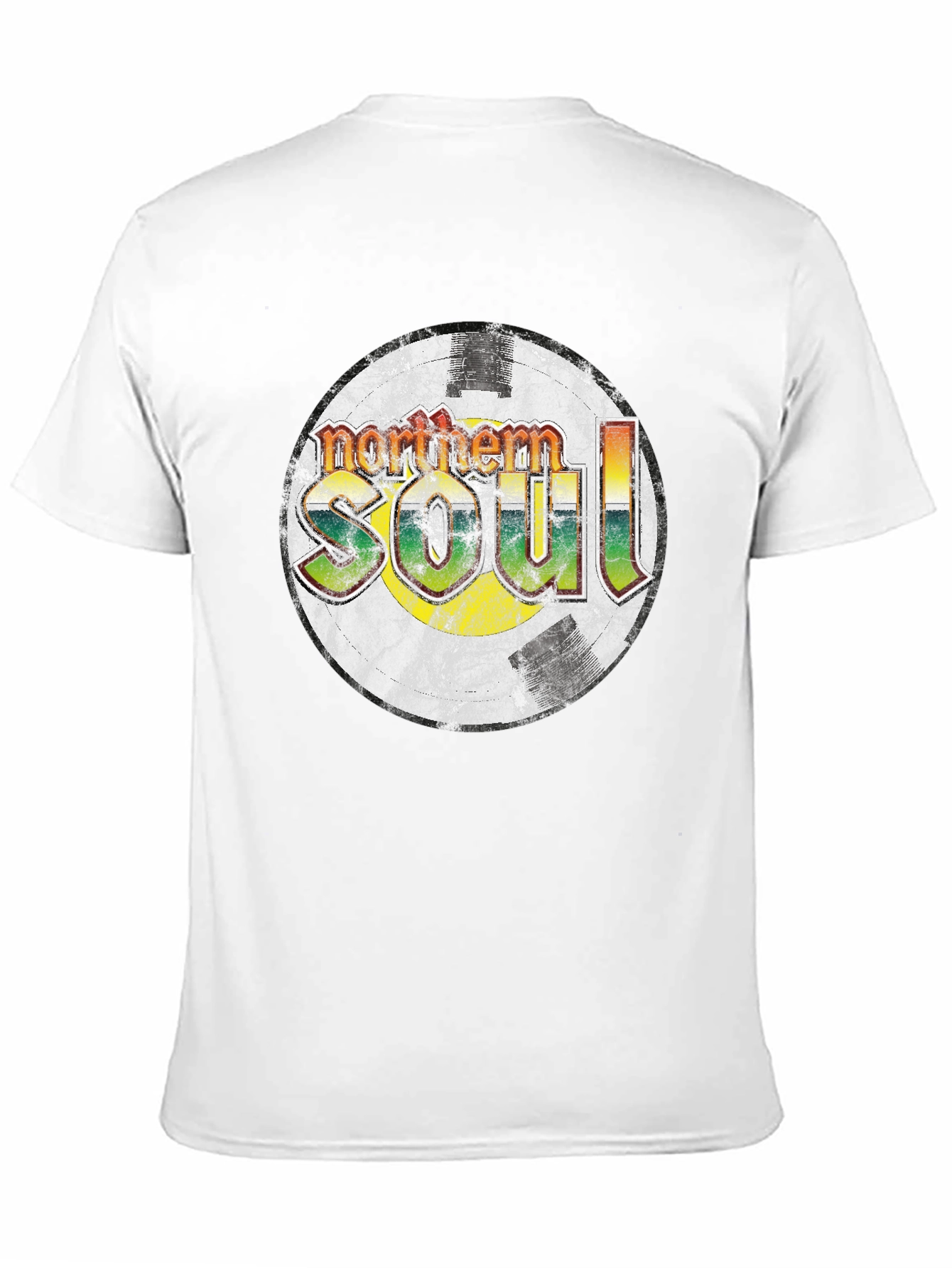 Northern Soul Graphic Tee - Black Cotton Blend