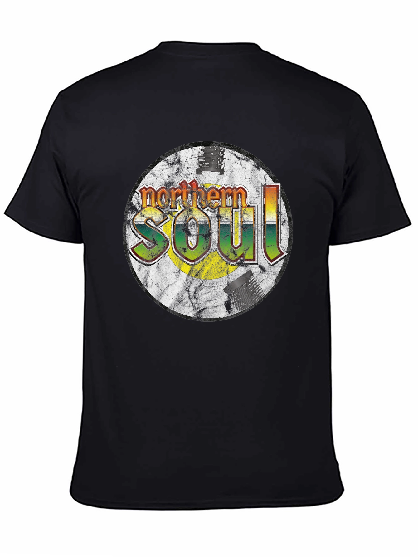 Northern Soul Graphic Tee - Black Cotton Blend