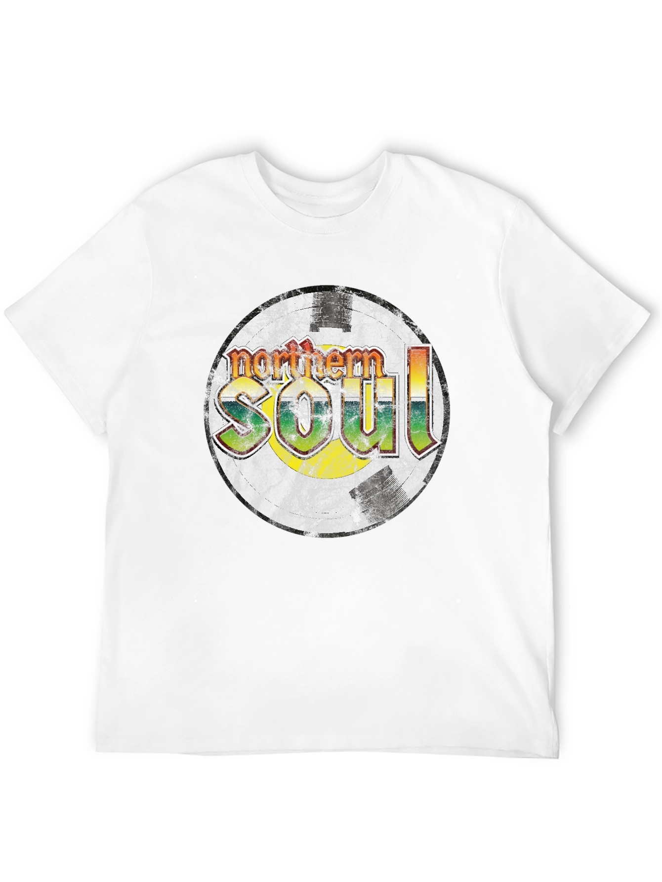 Northern Soul Graphic Tee - Black Cotton Blend