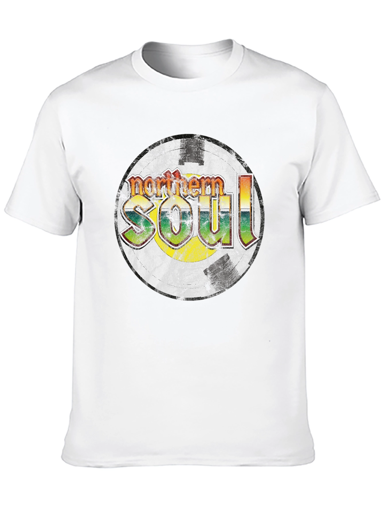 Northern Soul Graphic Tee - Black Cotton Blend