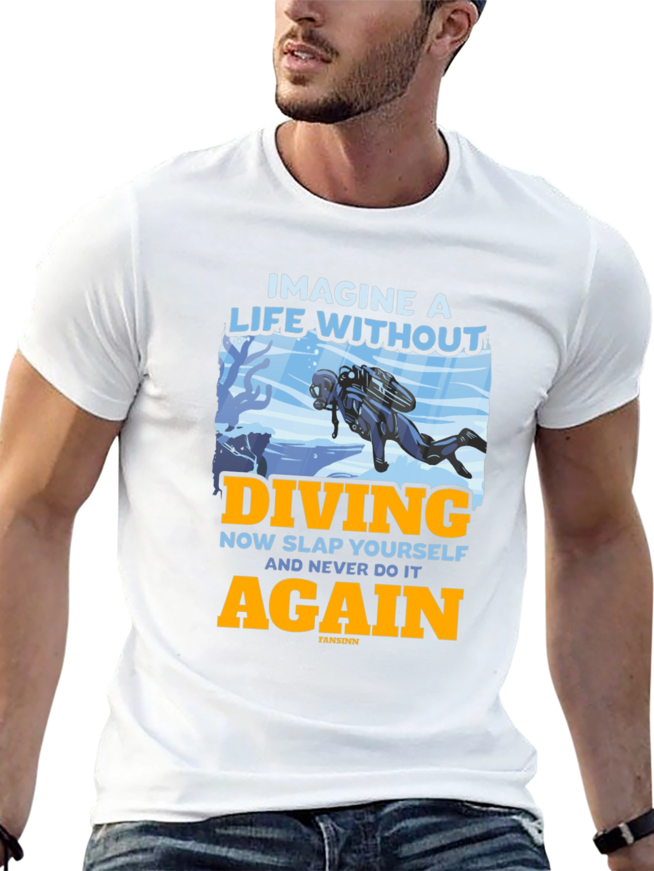 Diving T-Shirt - Imagine a Life Without Diving