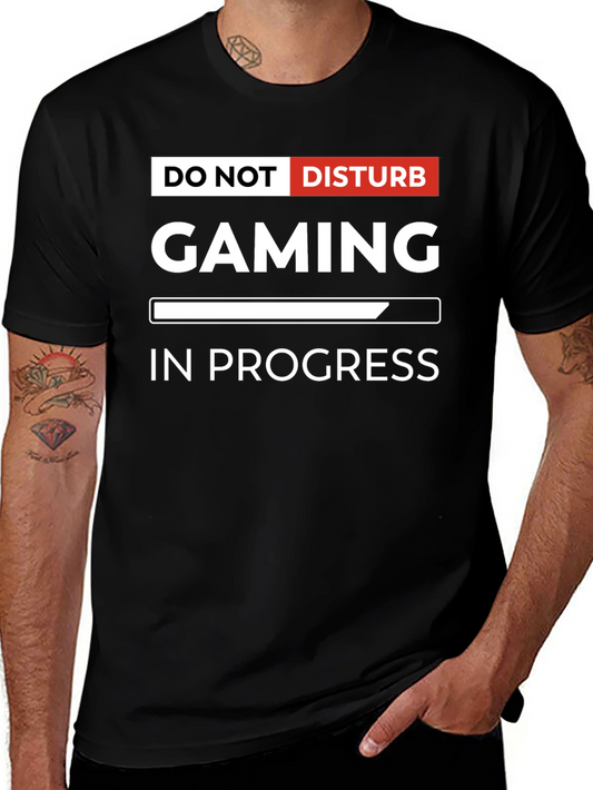 Do Not Disturb Gaming In Progress T-Shirt