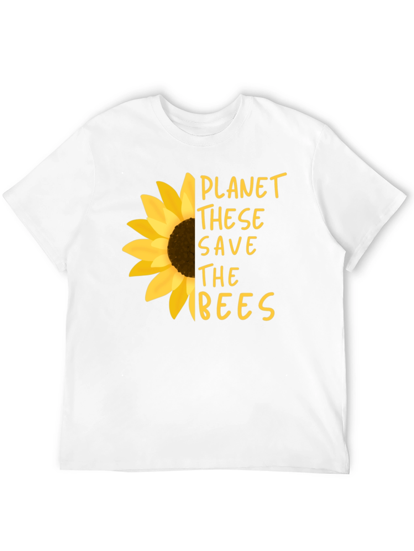 Save the Bees Sunflower Graphic Tee