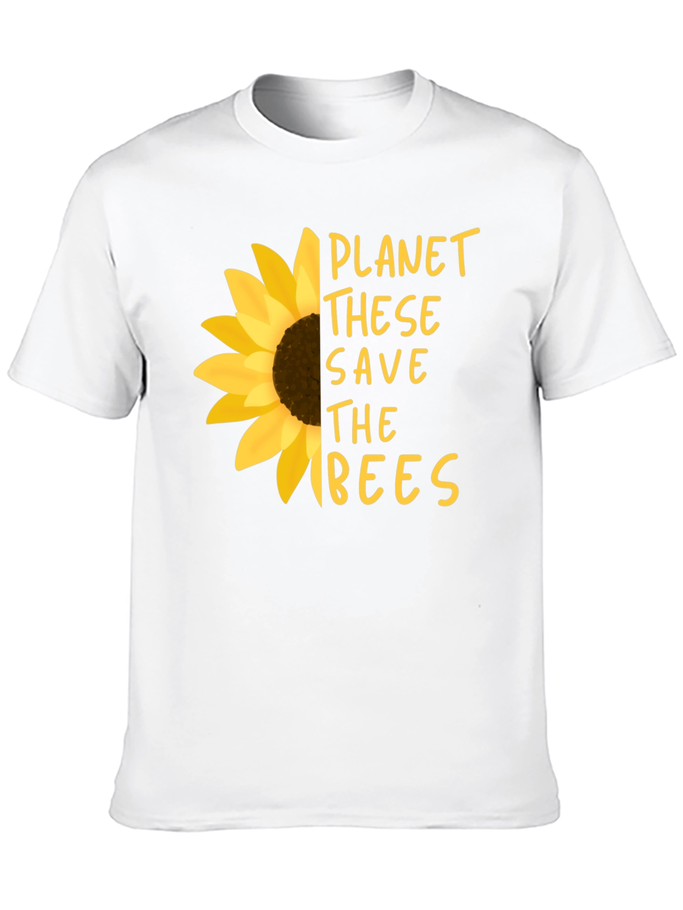 Save the Bees Sunflower Graphic Tee