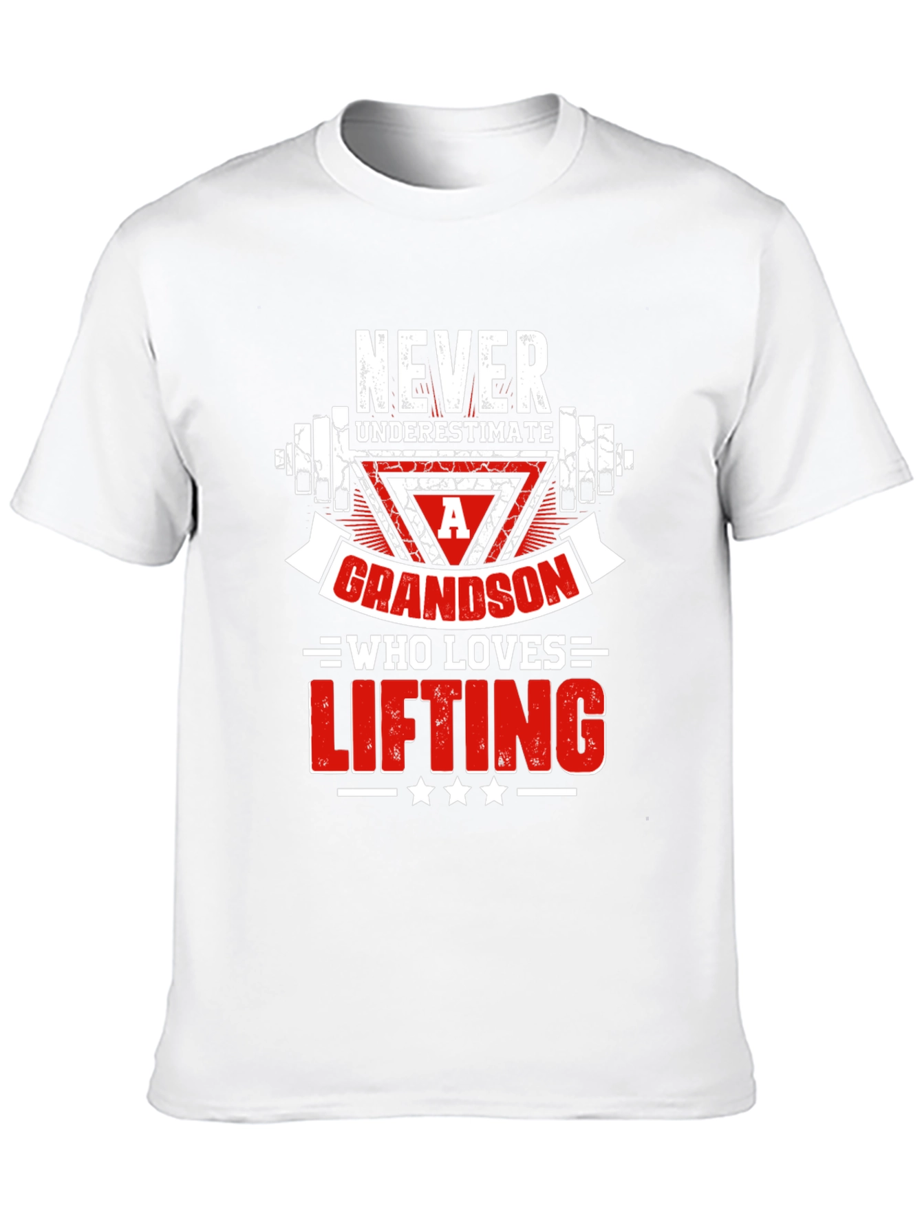 Weightlifting Grandson Graphic Tee