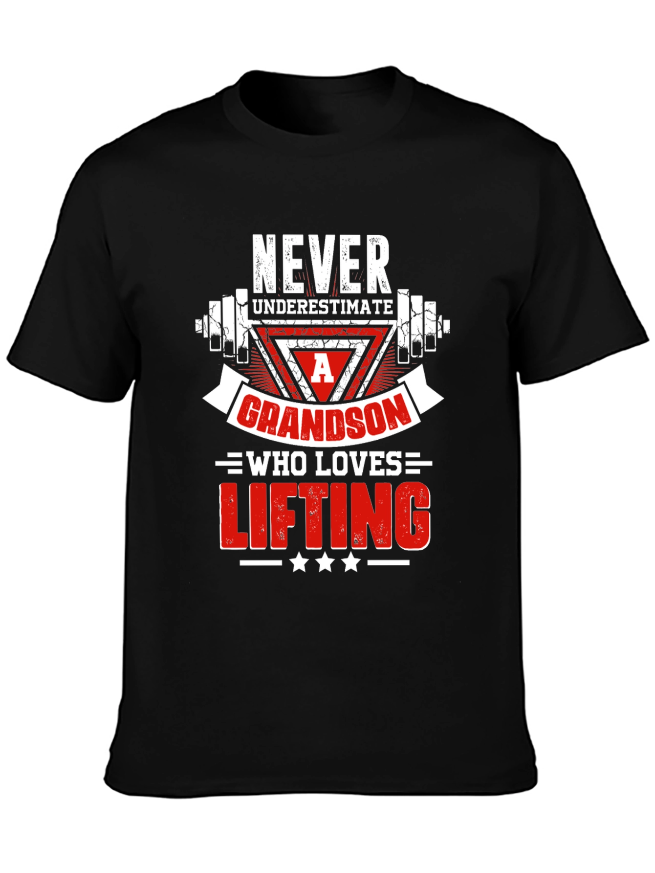 Weightlifting Grandson Graphic Tee