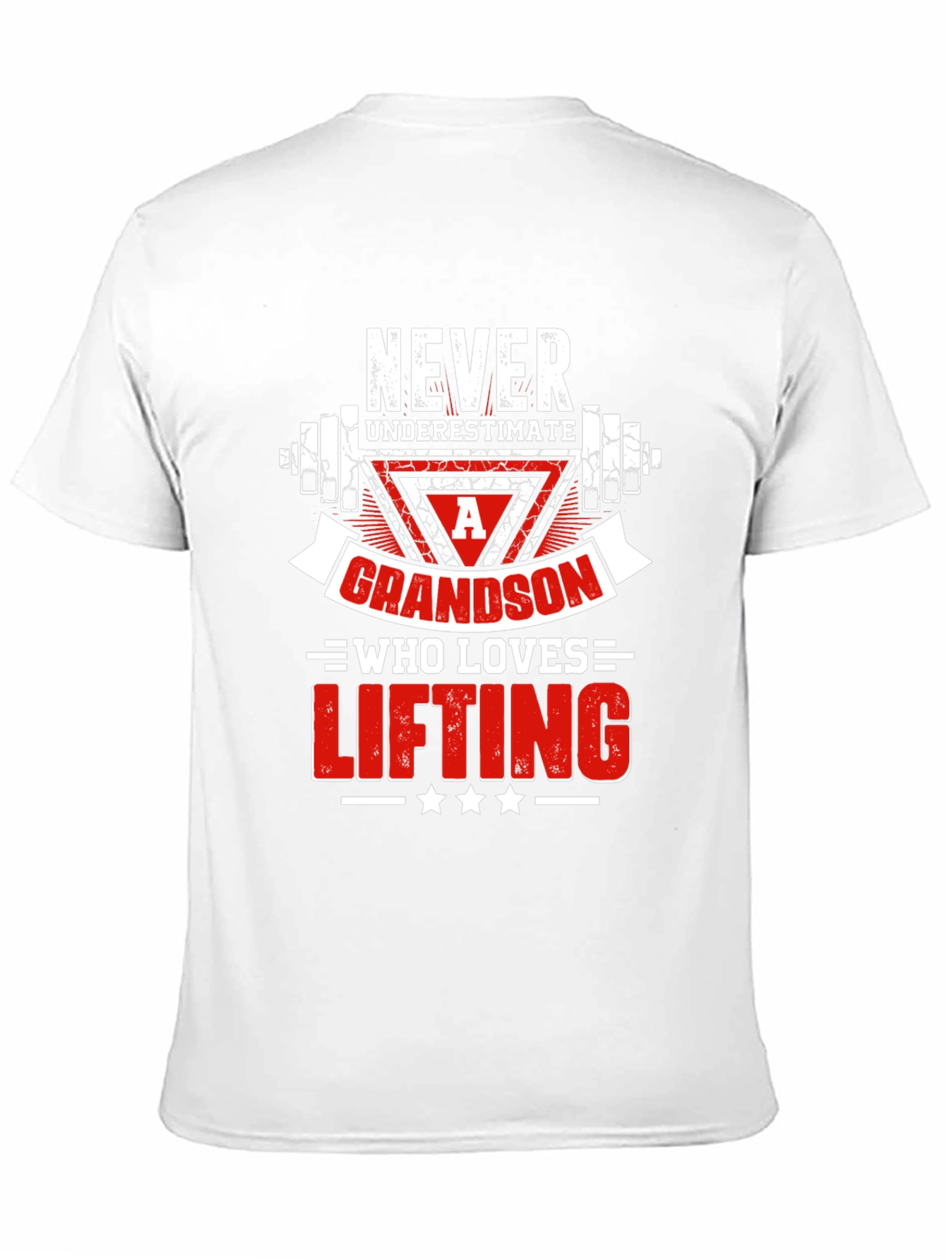 Weightlifting Grandson Graphic Tee