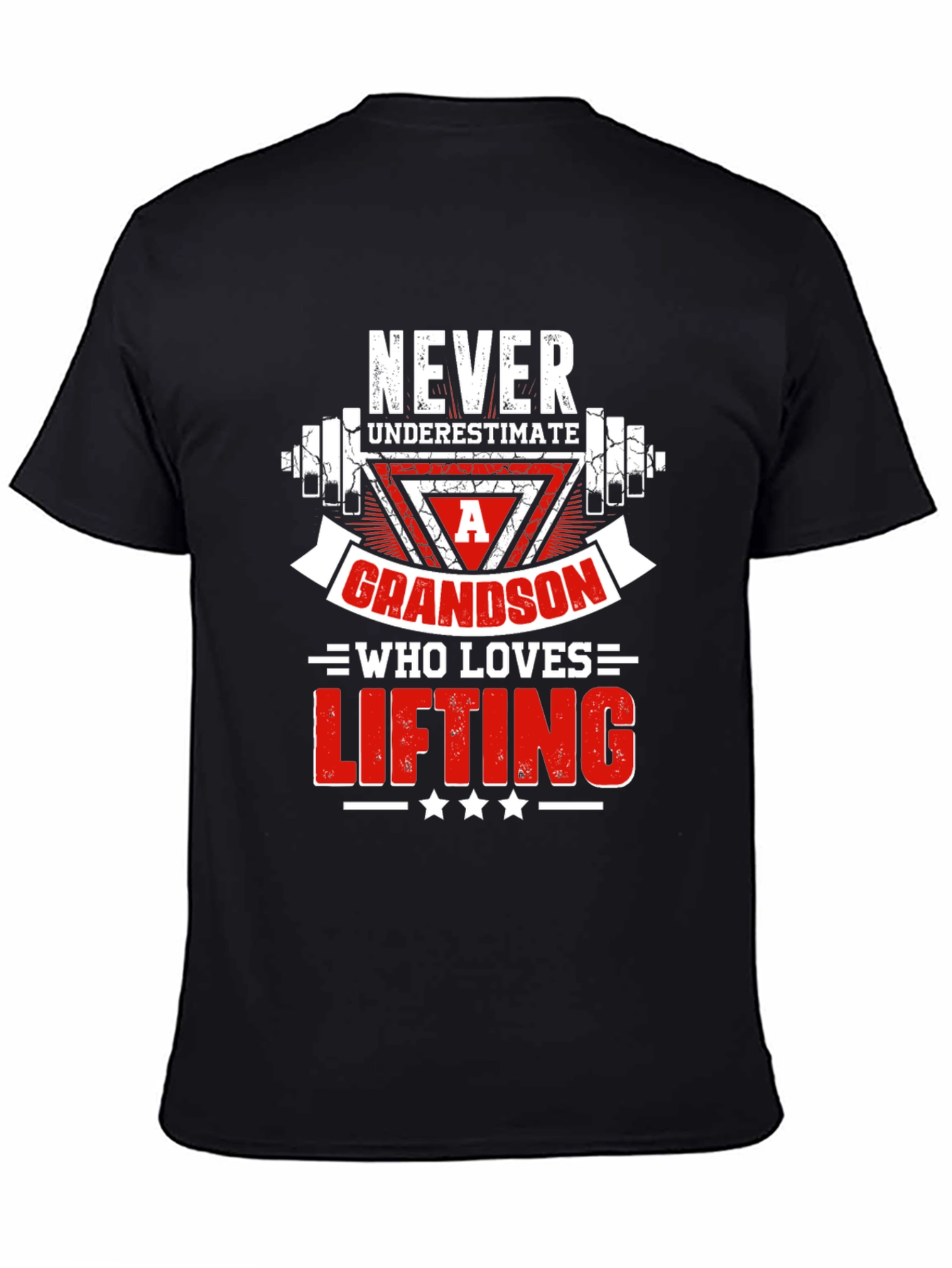 Weightlifting Grandson Graphic Tee