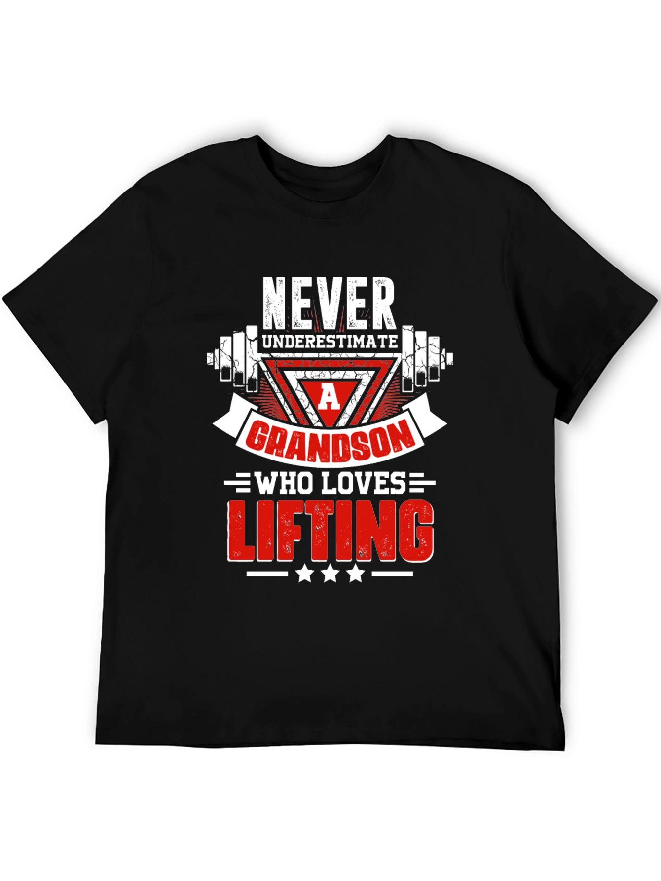 Weightlifting Grandson Graphic Tee