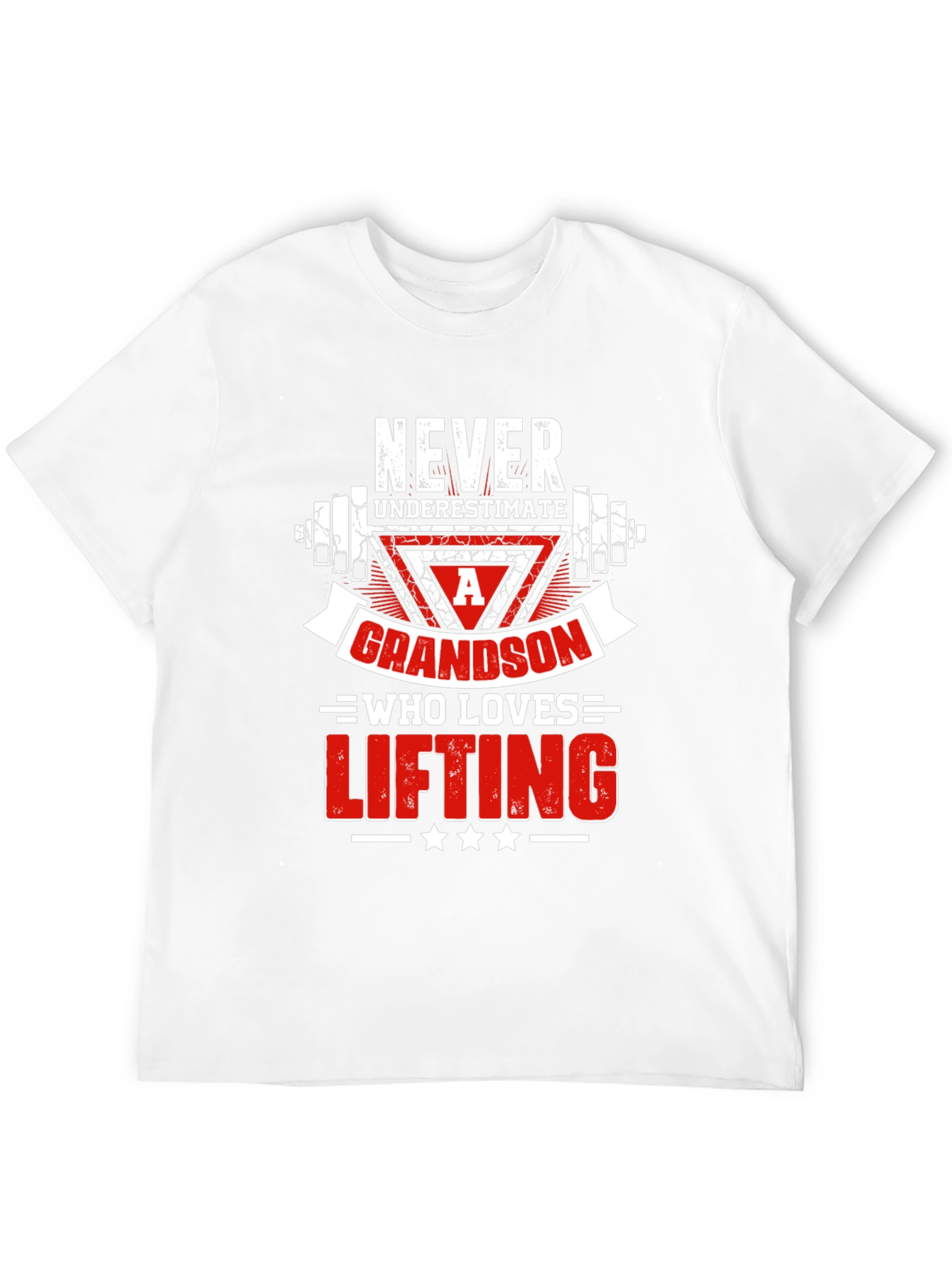 Weightlifting Grandson Graphic Tee