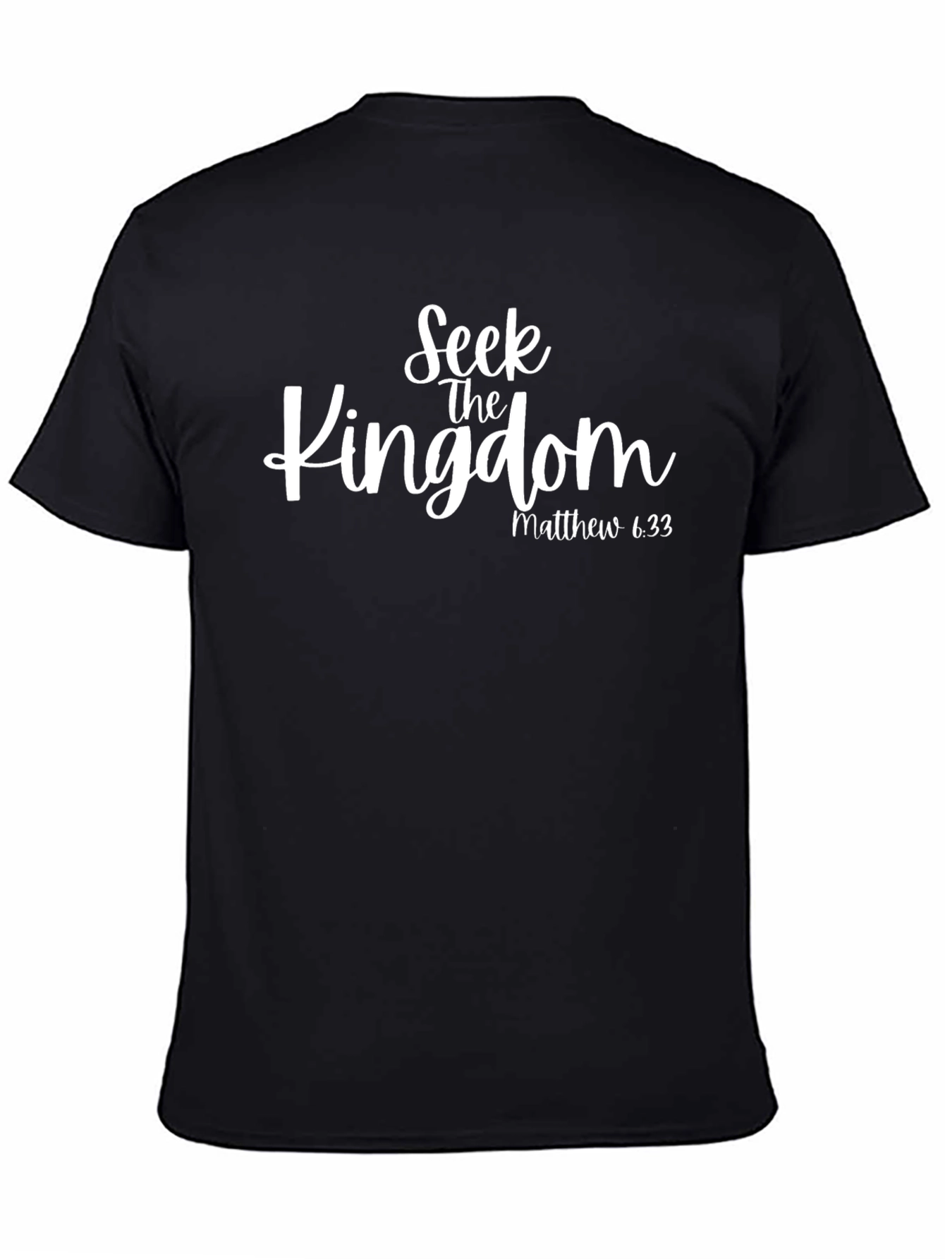 Seek The Kingdom Tee - Matthew 6:33 Christian T-Shirt