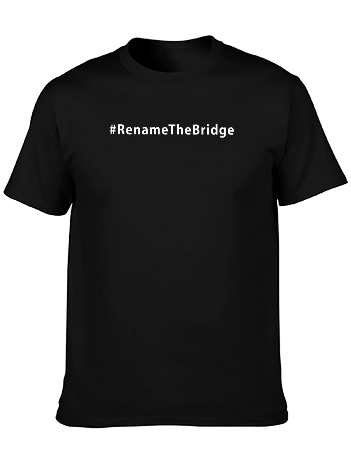 #RenameTheBridge Graphic Tee - Black