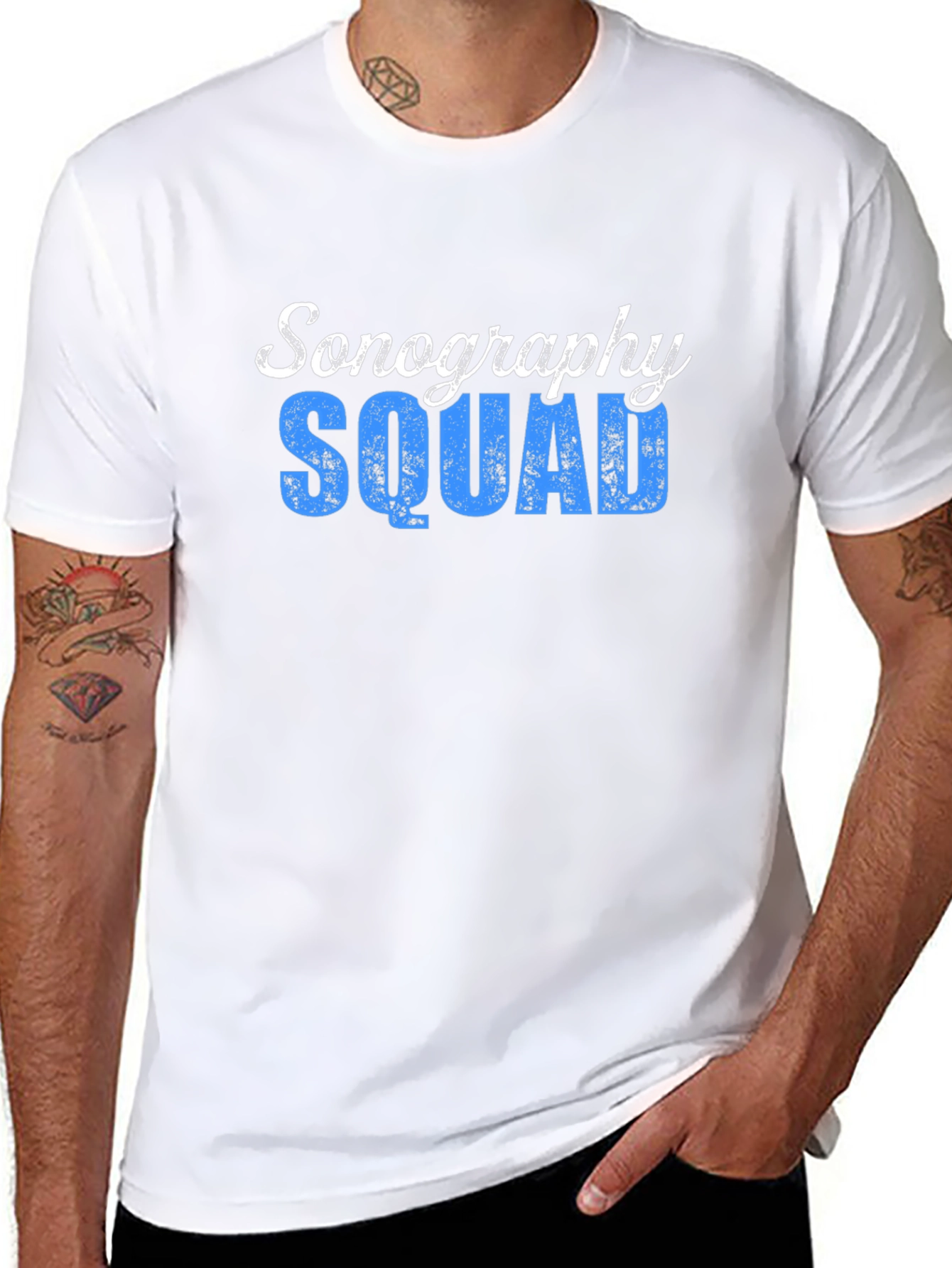 Sonography Squad Graphic Tee - Medical Team Pride