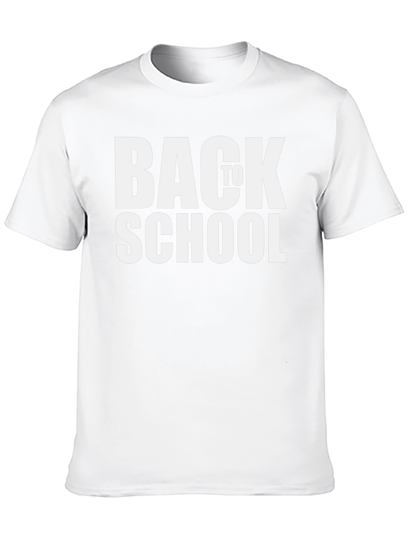 Back to School Black T-Shirt