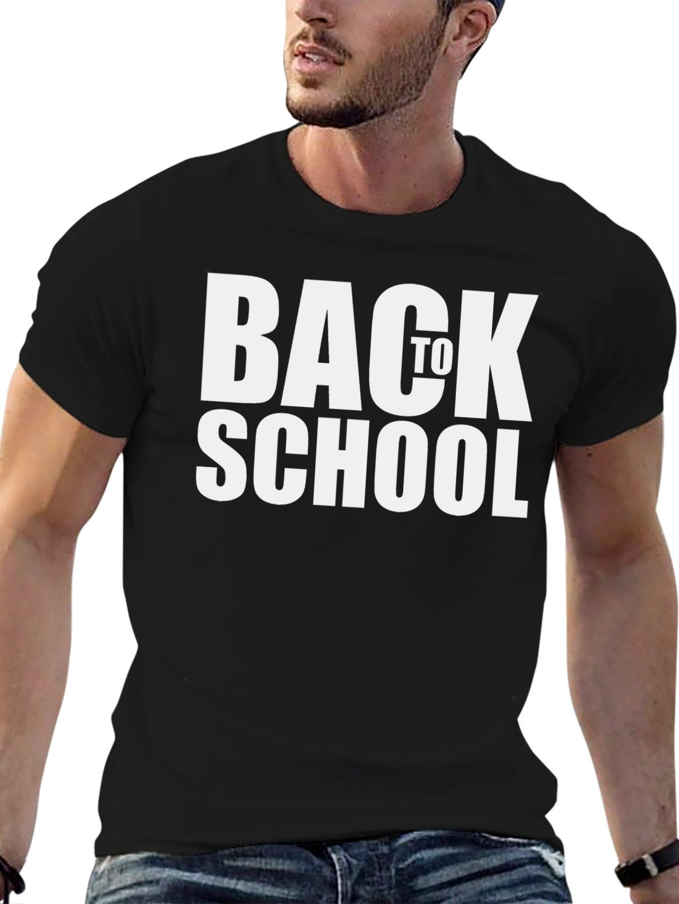 Back to School Black T-Shirt