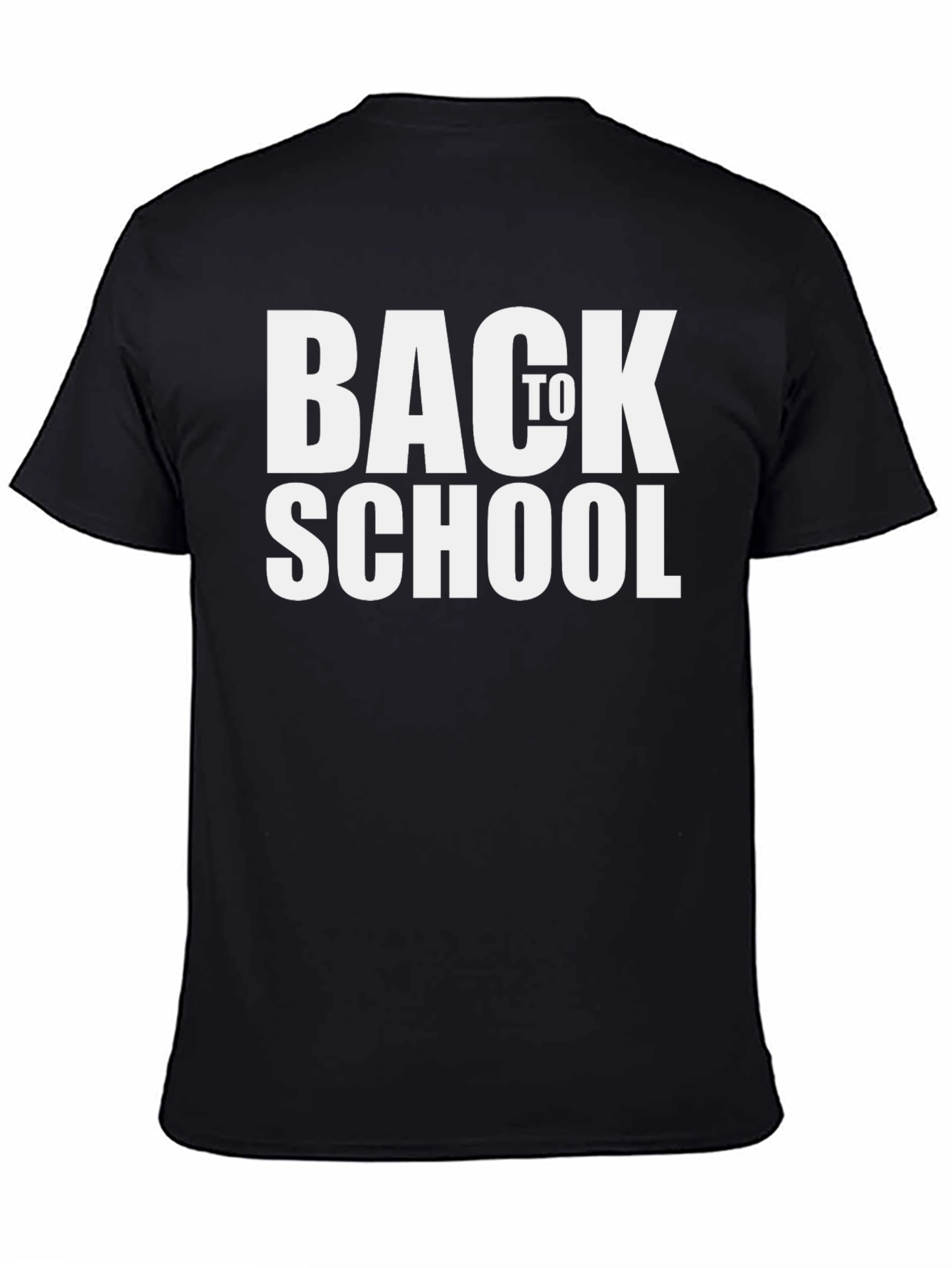 Back to School Black T-Shirt