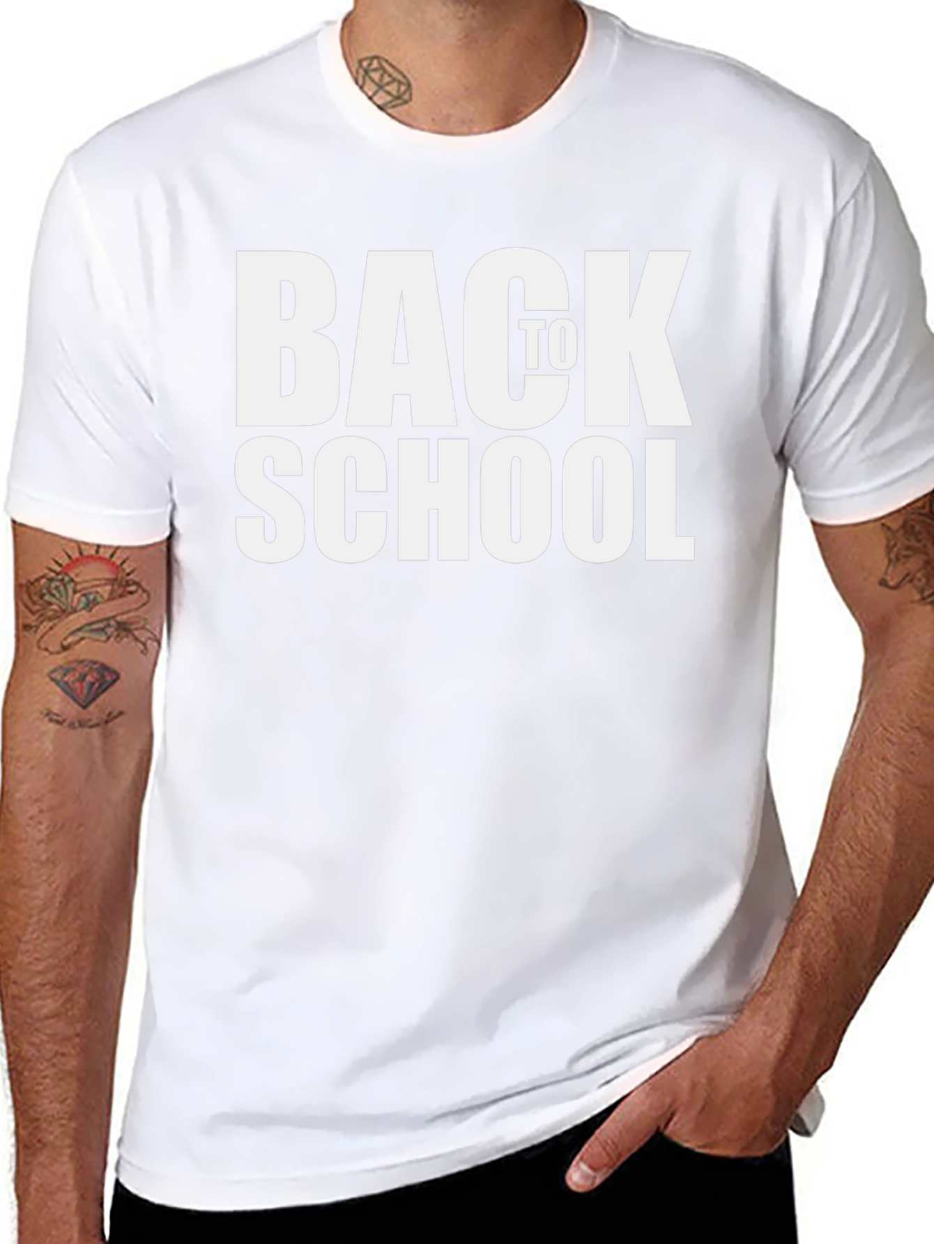 Back to School Black T-Shirt