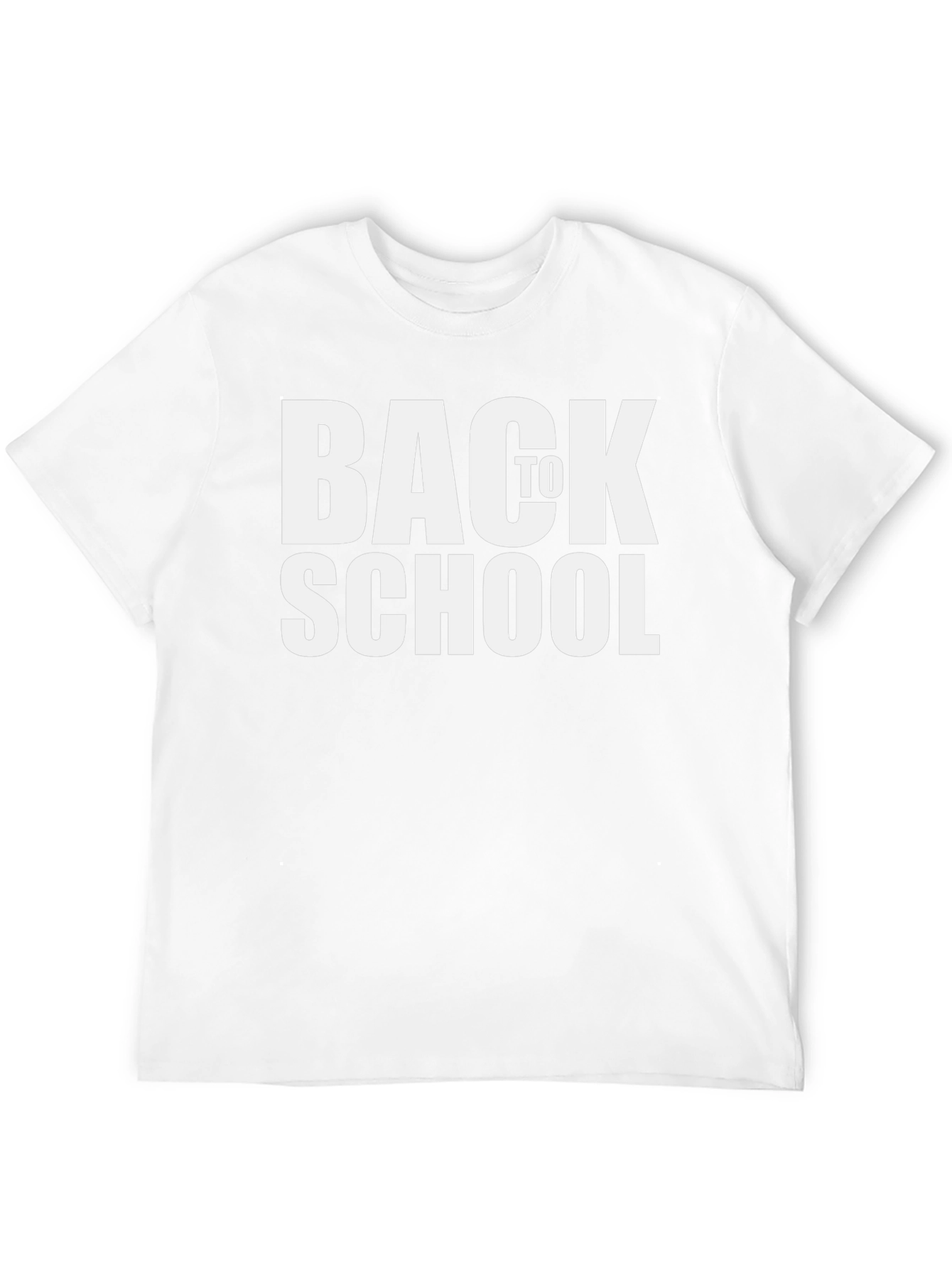 Back to School Black T-Shirt
