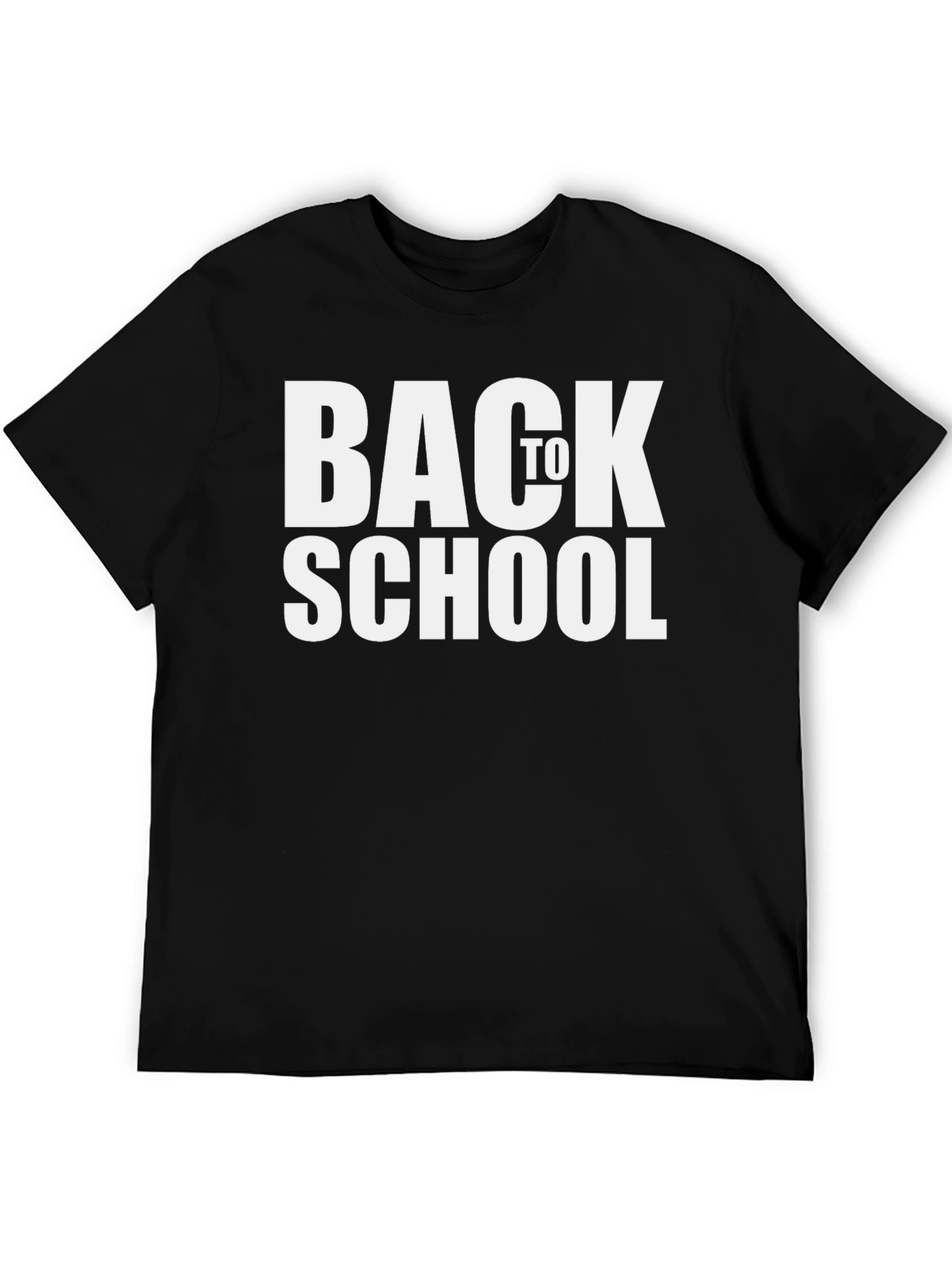 Back to School Black T-Shirt