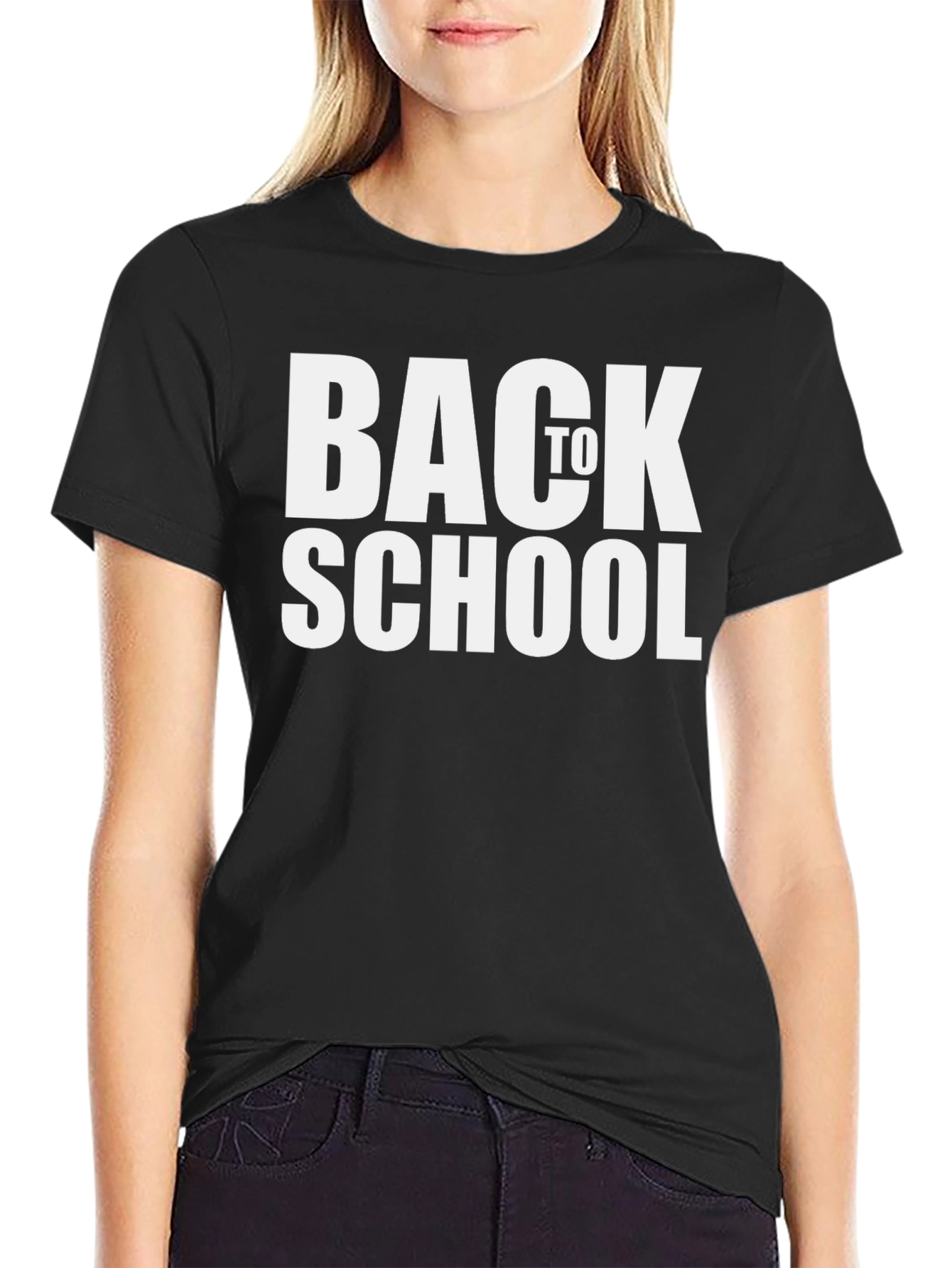 Back to School Black T-Shirt